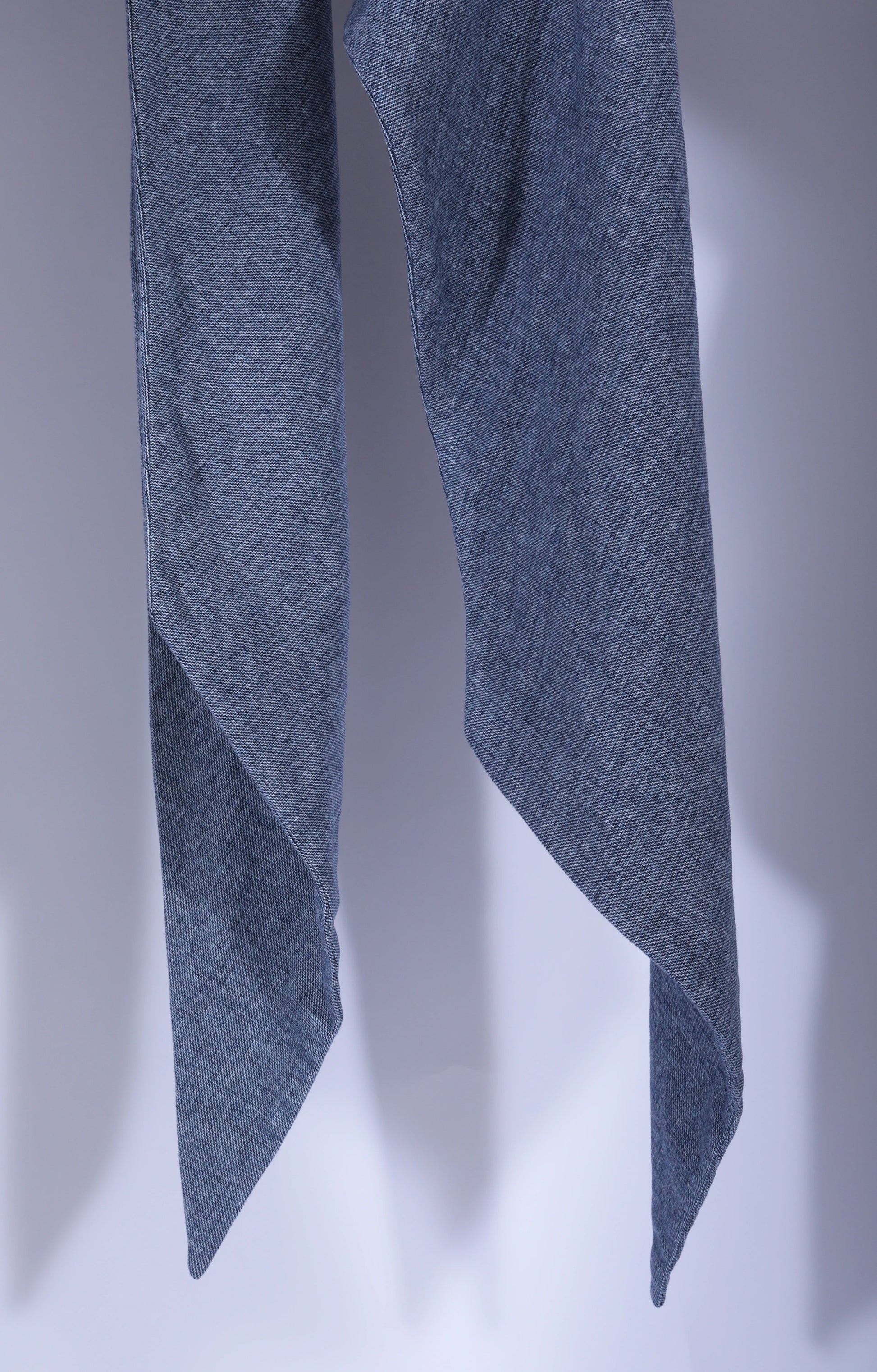 Bias Cut Scarf Plain Cloth