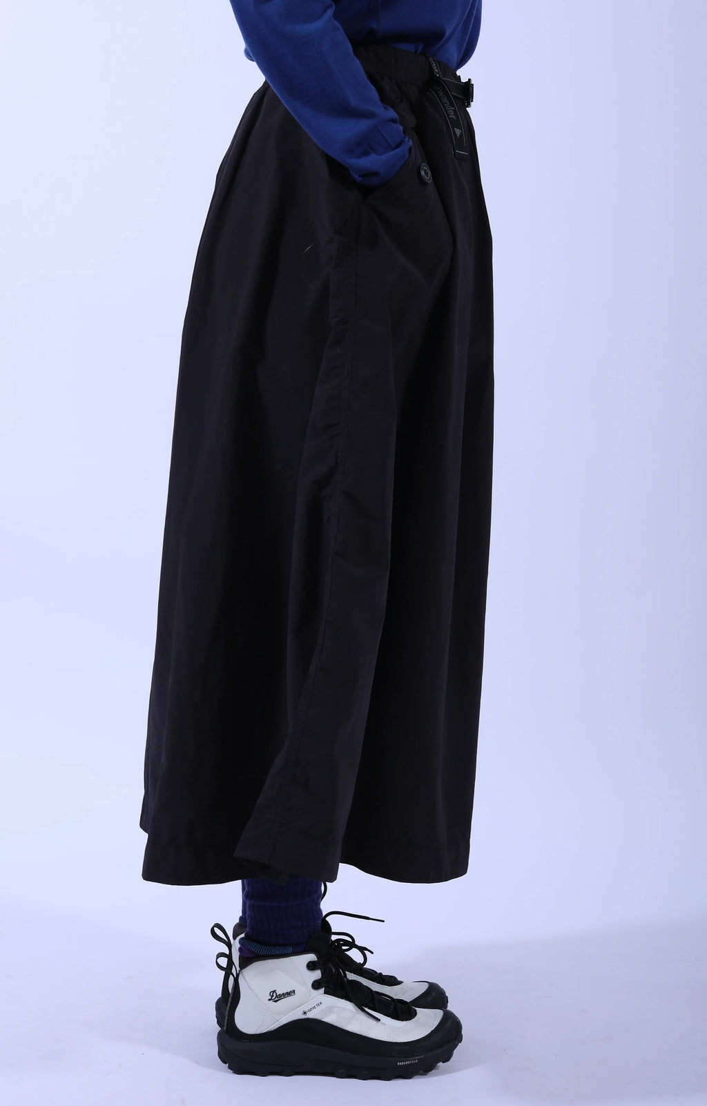 Oversized Cargo Skirt Black