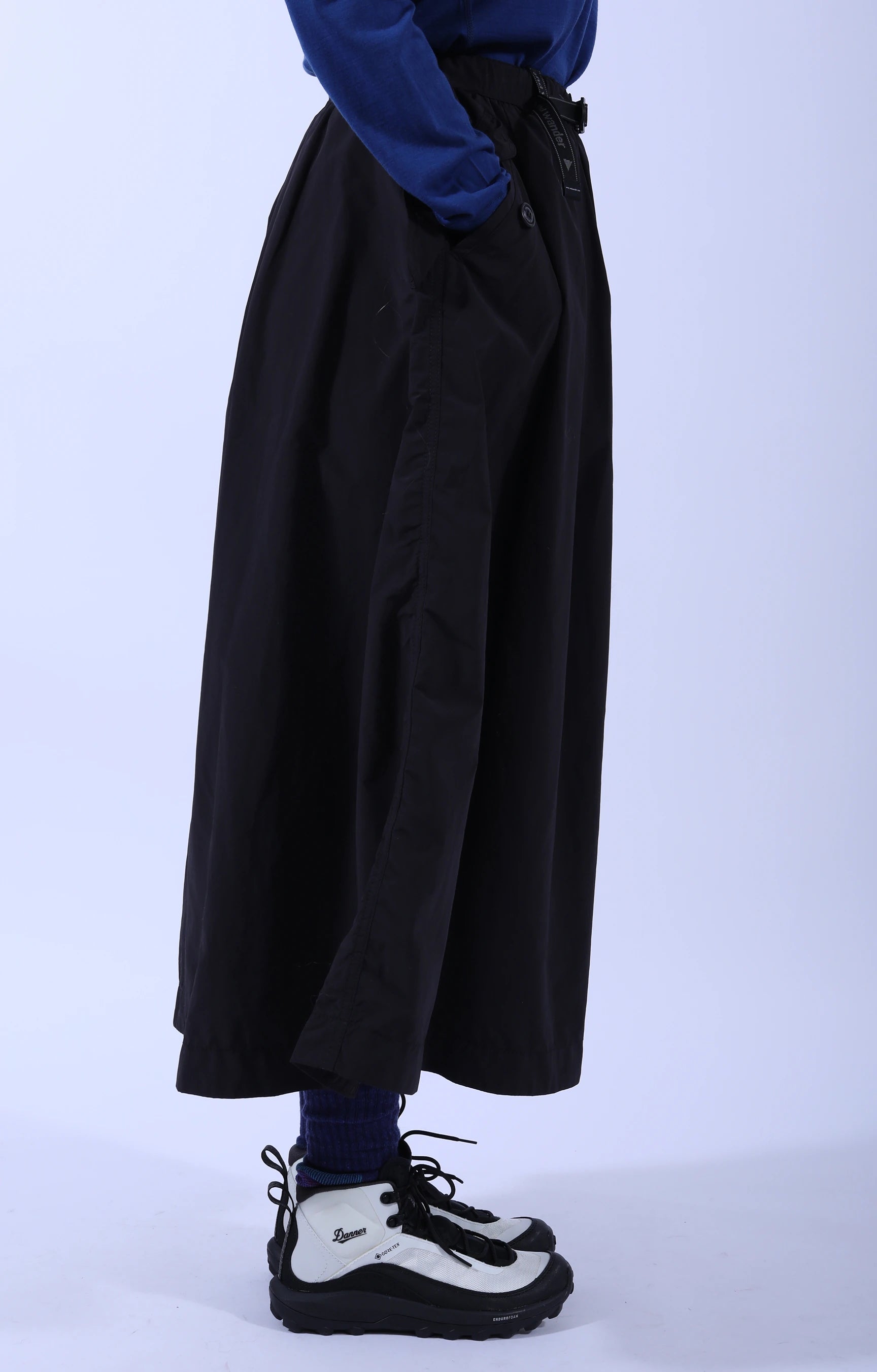 Oversized Cargo Skirt Black