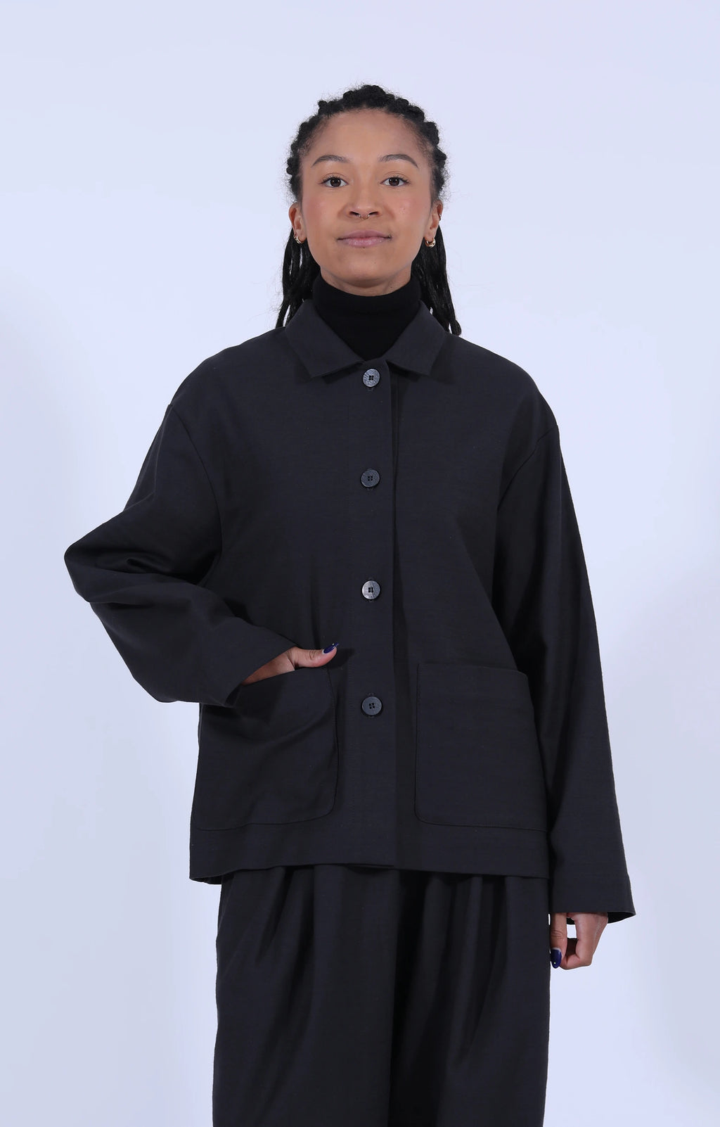 Dark Grey Jacket W/Pockets