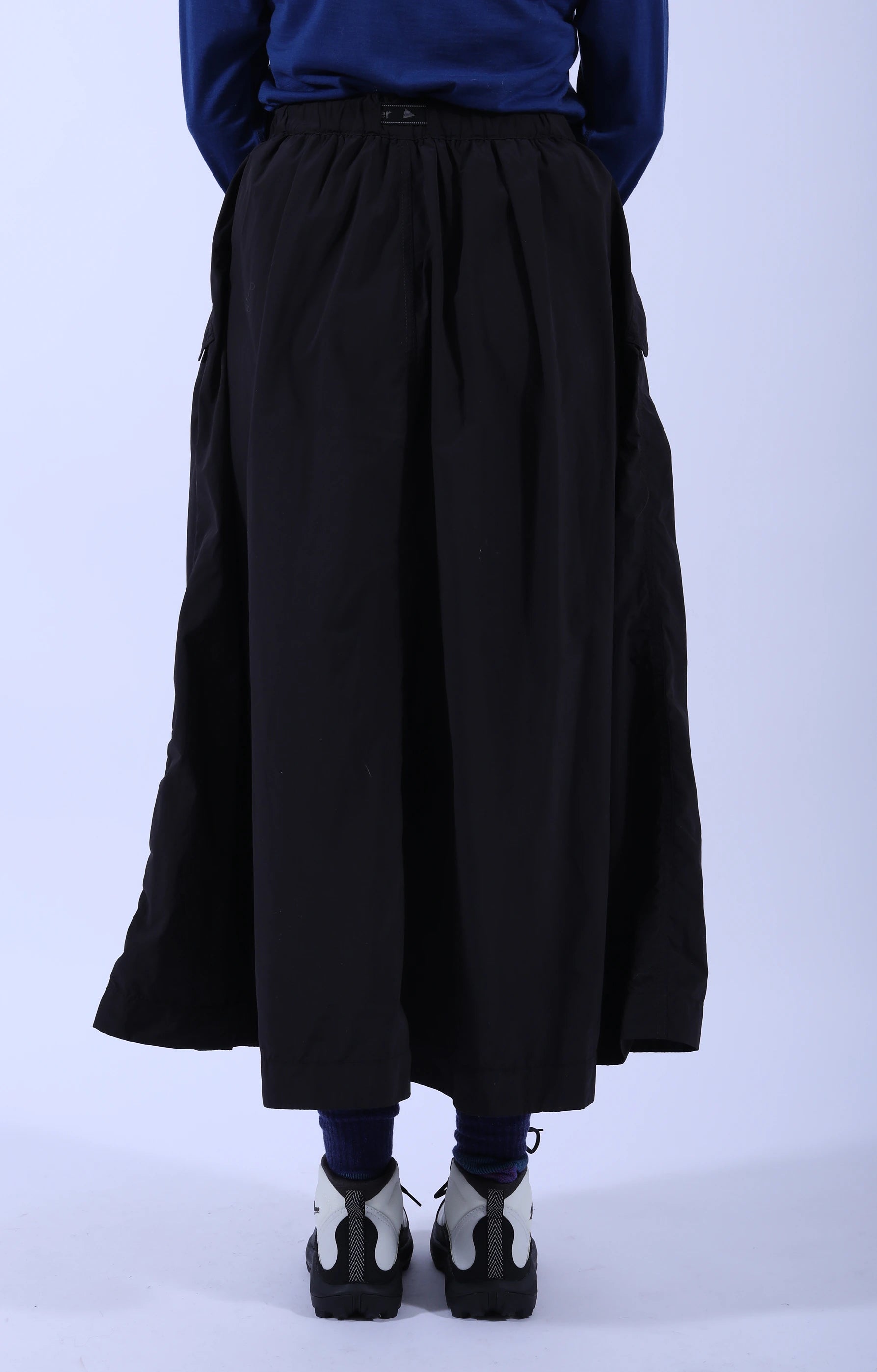 Oversized Cargo Skirt Black
