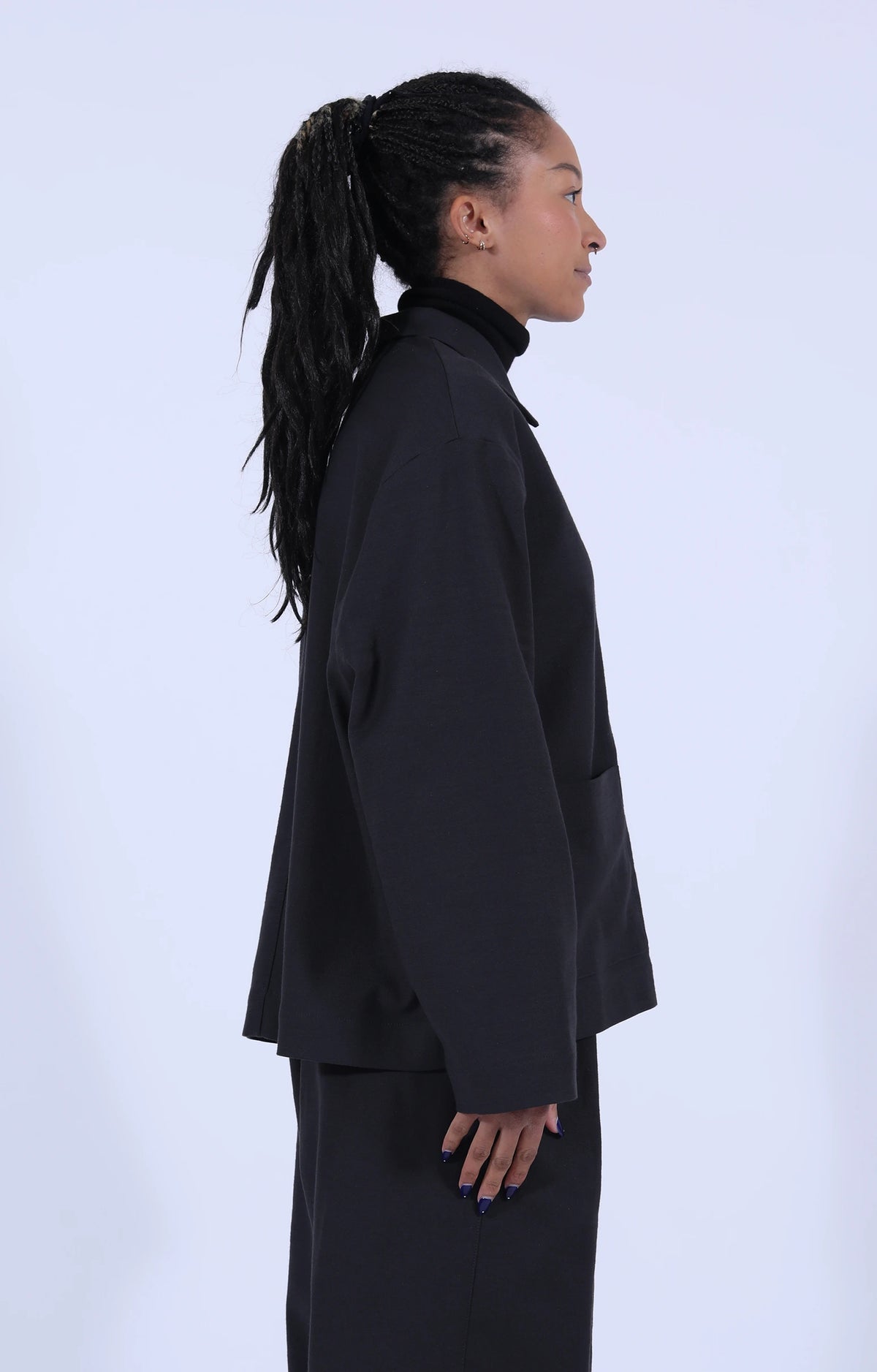Dark Grey Jacket W/Pockets