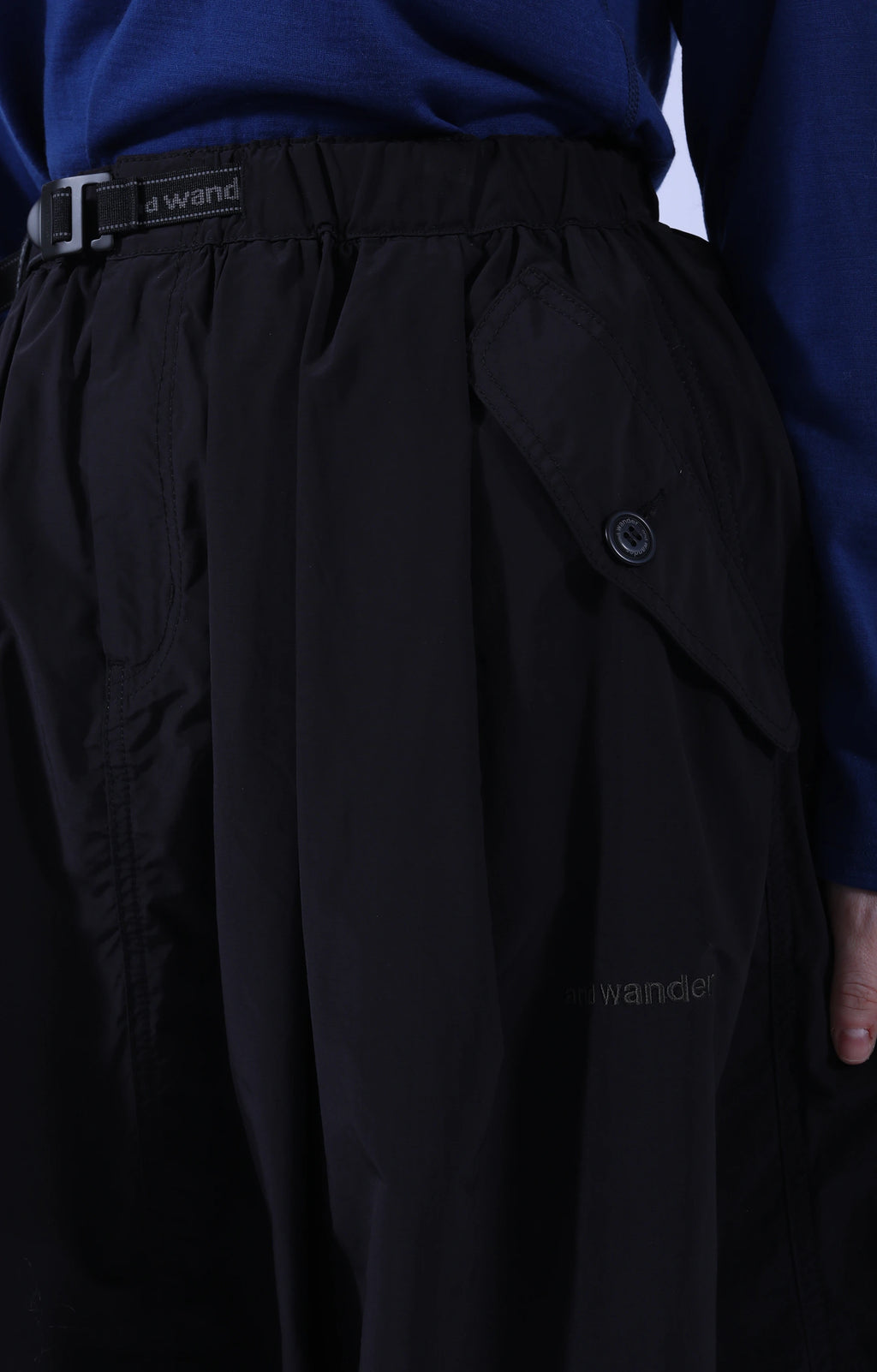 Oversized Cargo Skirt Black