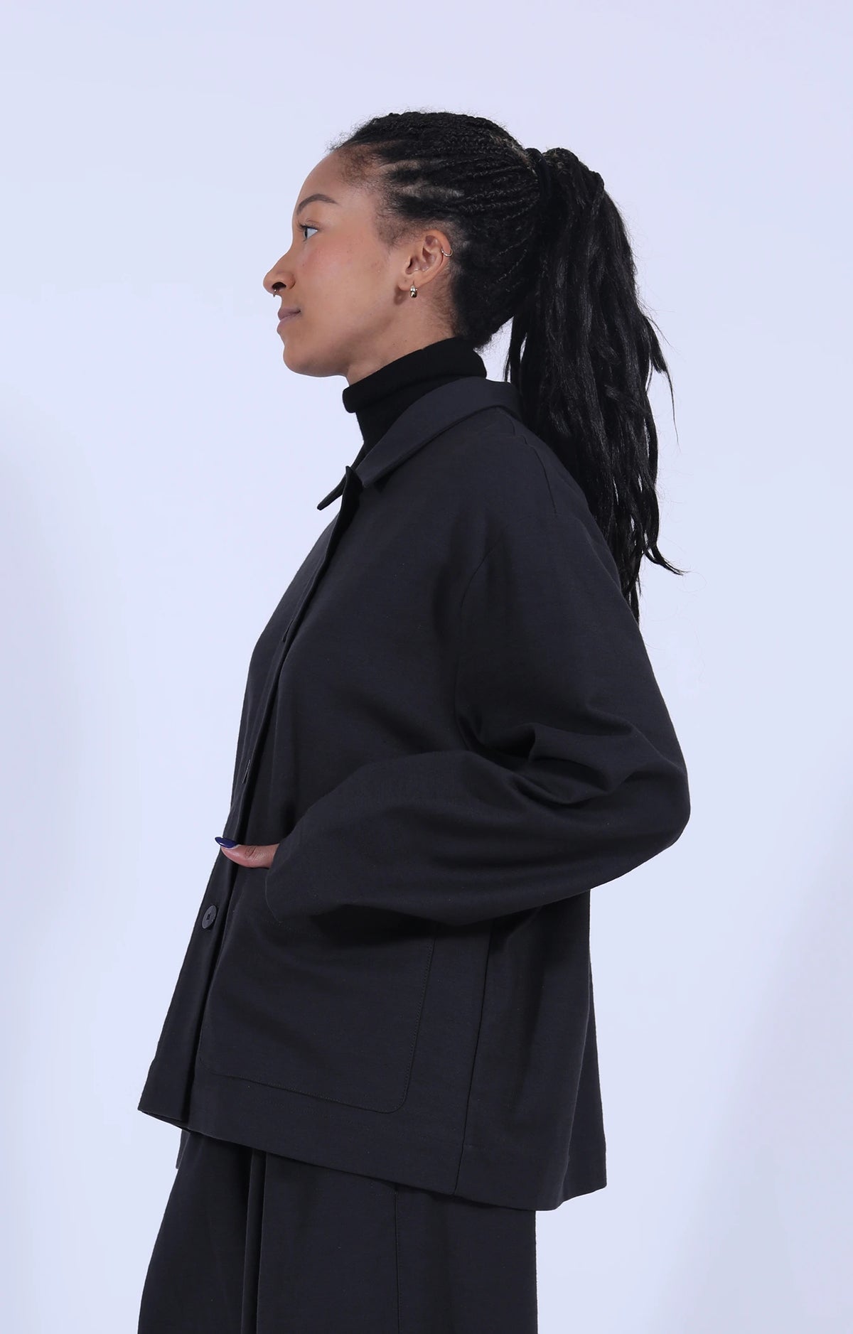 Dark Grey Jacket W/Pockets