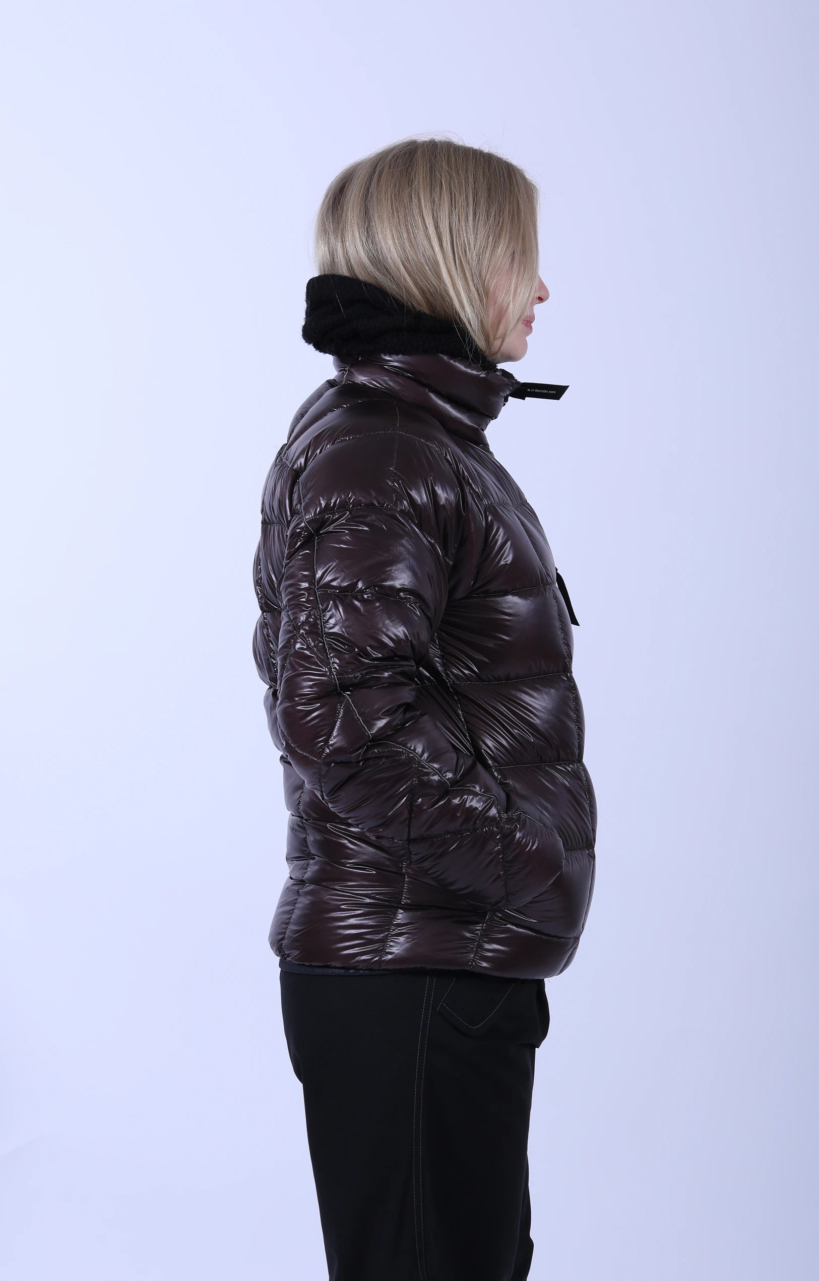 Diamond Down Jacket 2 D.Brown