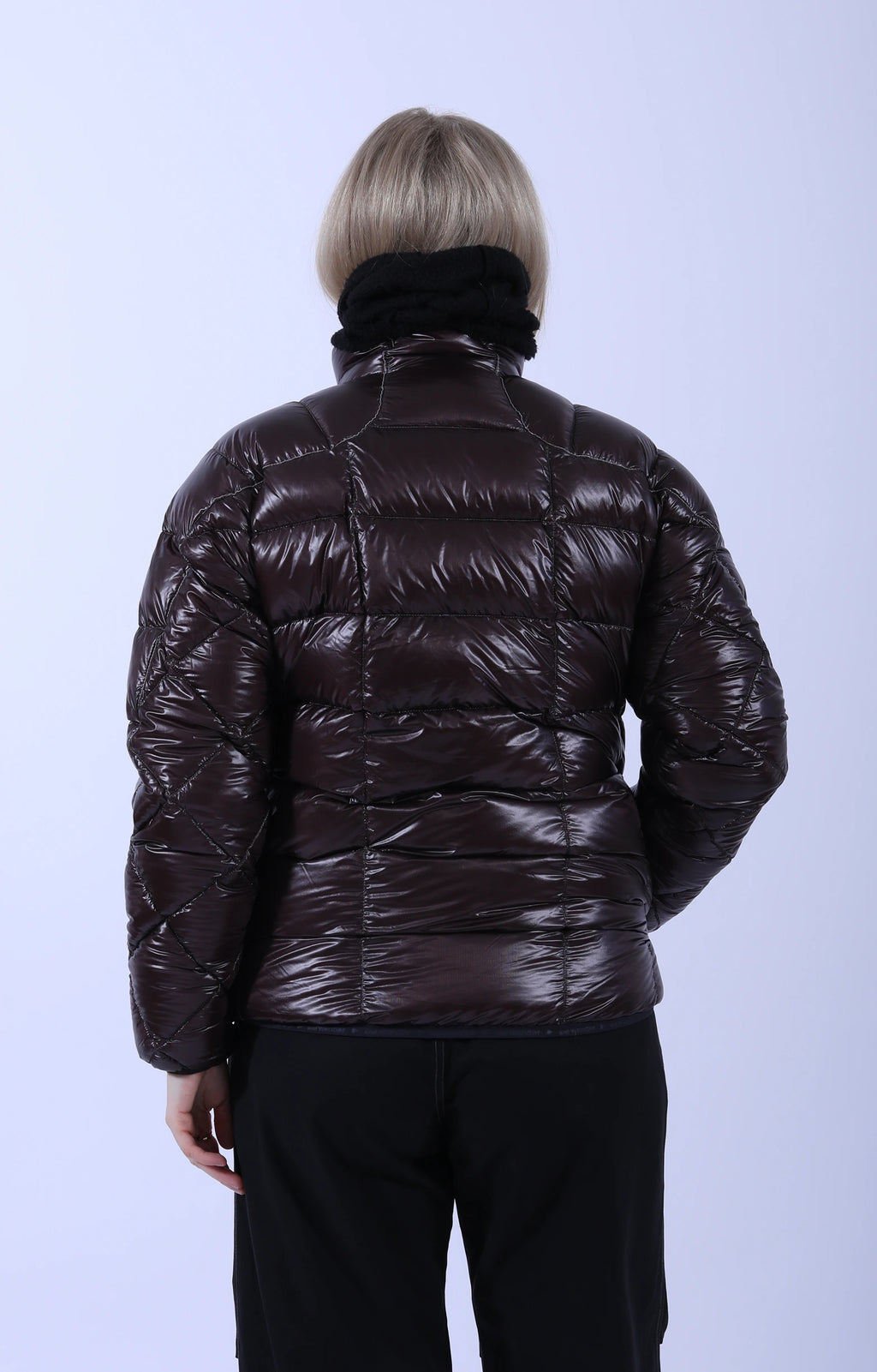 Diamond Down Jacket 2 D.Brown