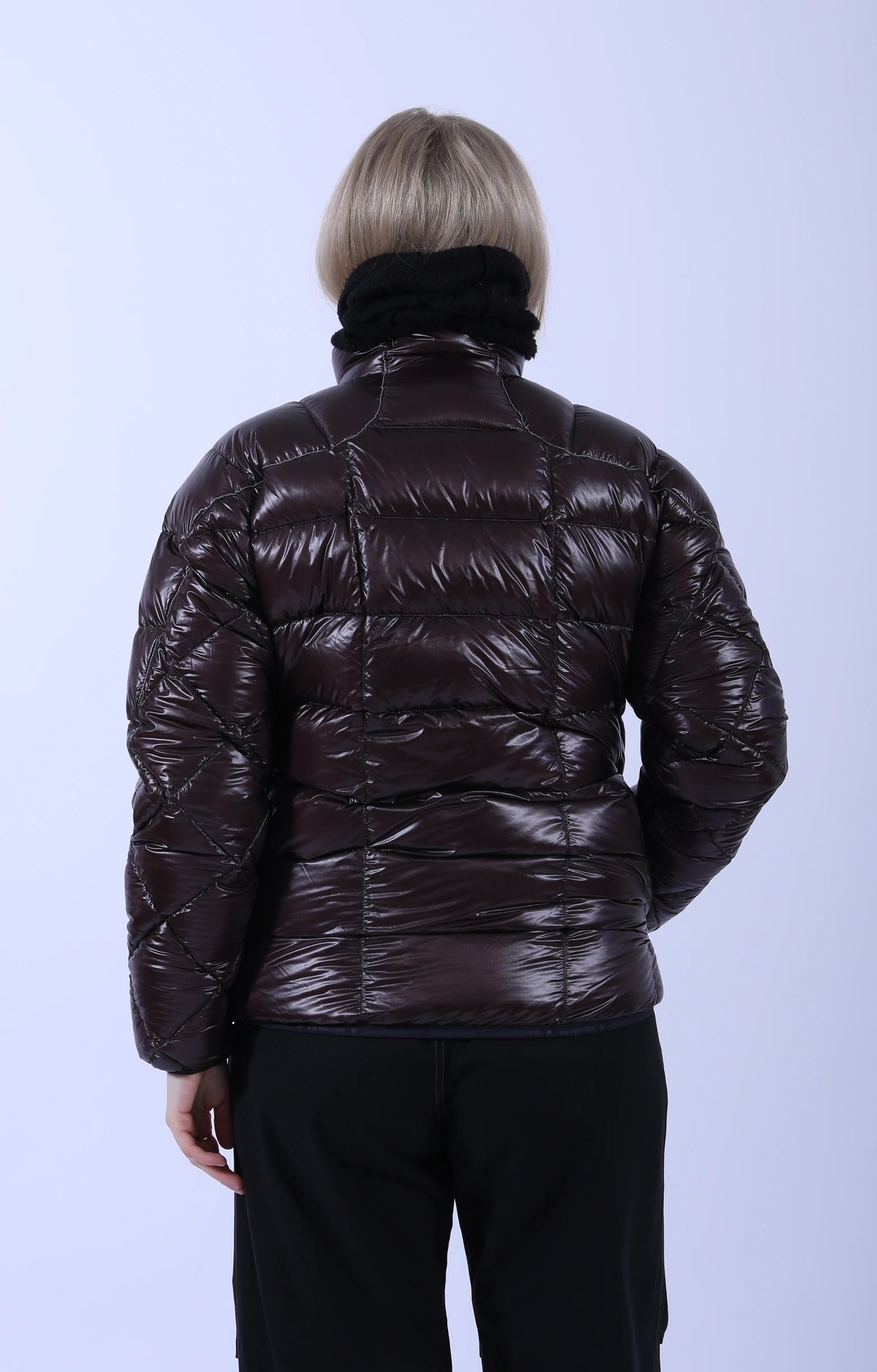 Diamond Down Jacket 2 D.Brown