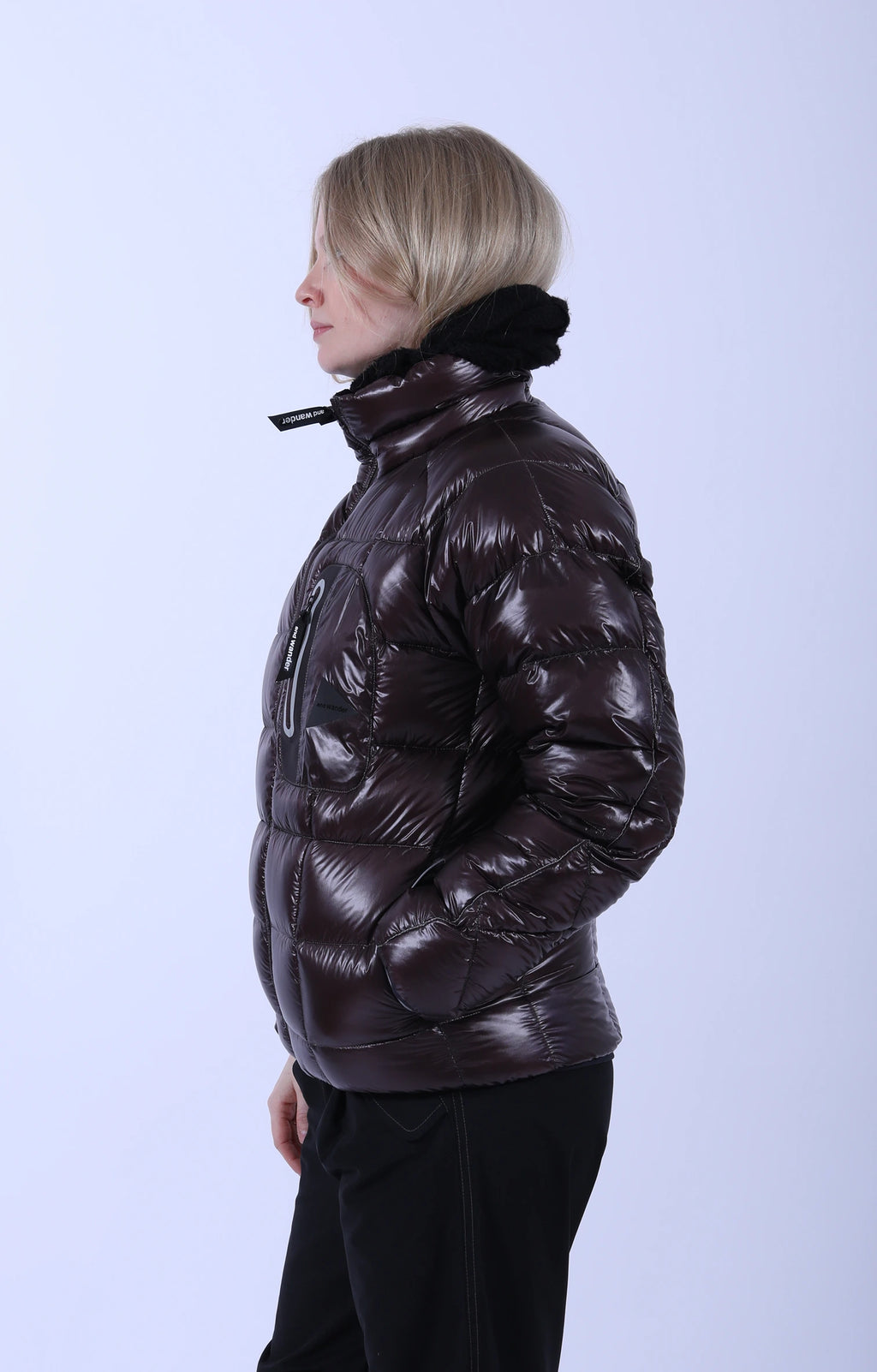 Diamond Down Jacket 2 D.Brown