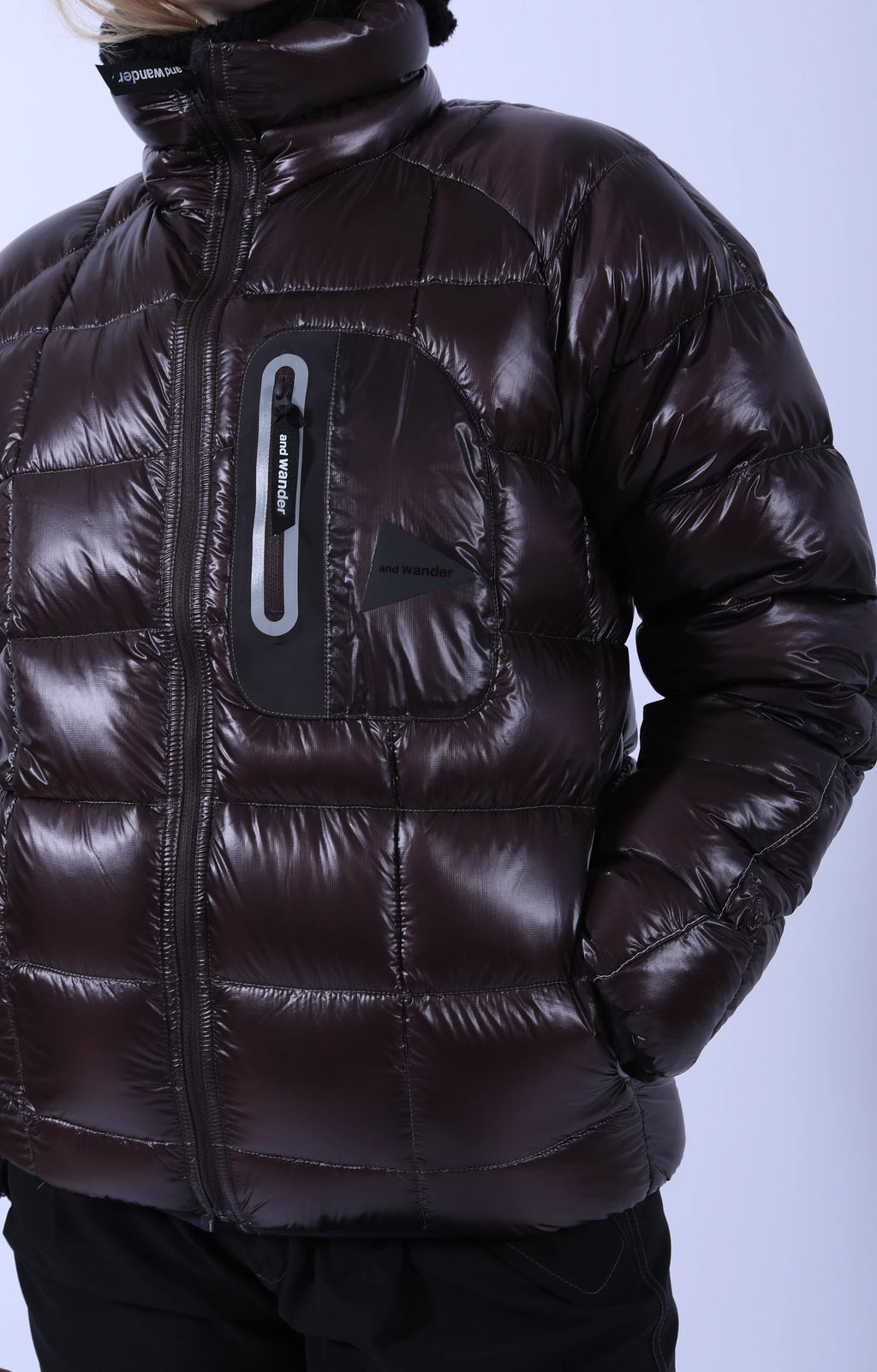 Diamond Down Jacket 2 D.Brown