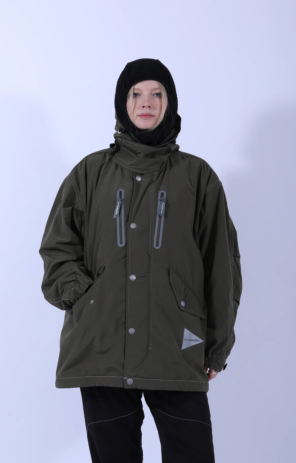 Fishtail Octa Coat Khaki