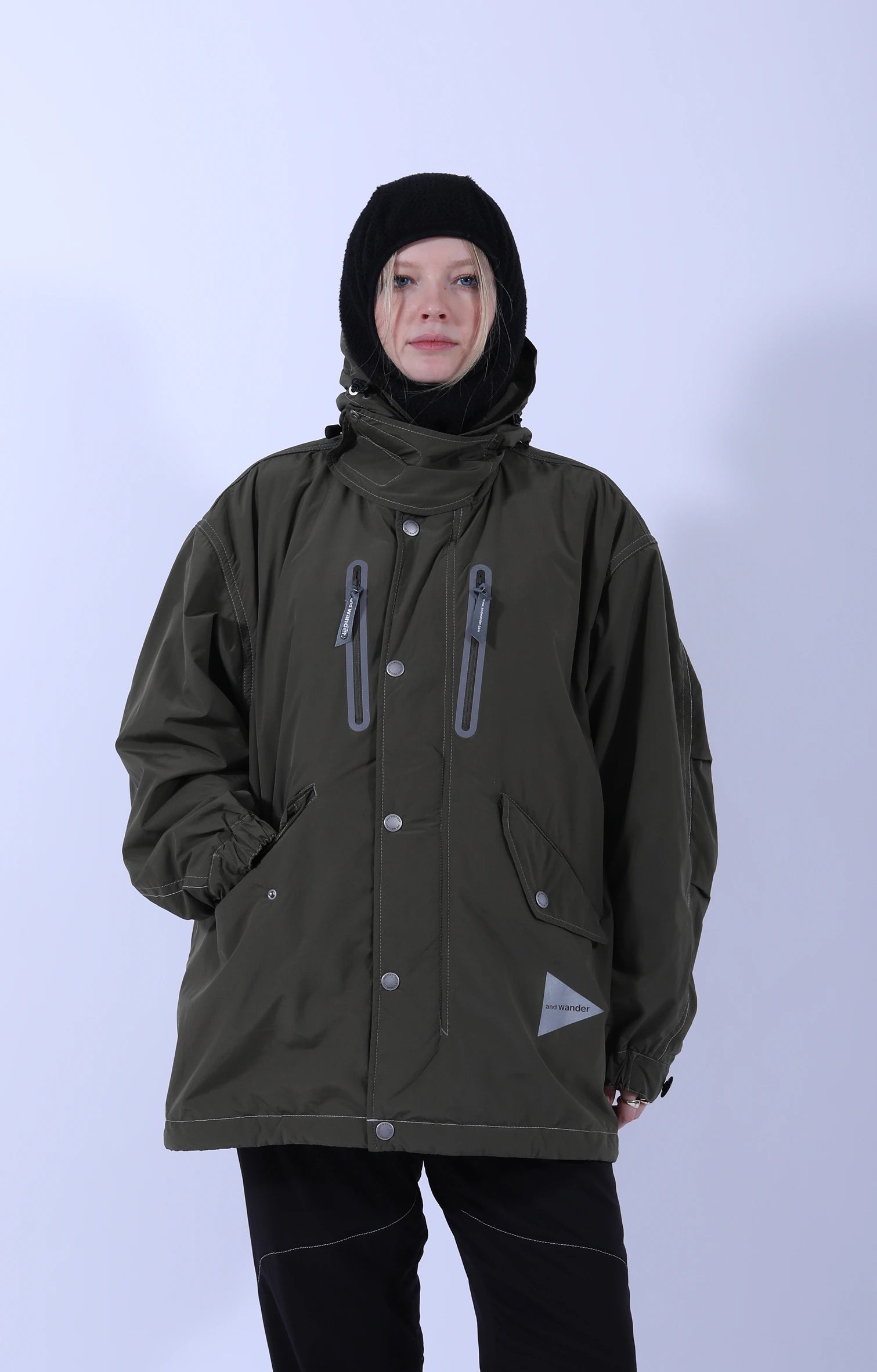 Fishtail Octa Coat Khaki