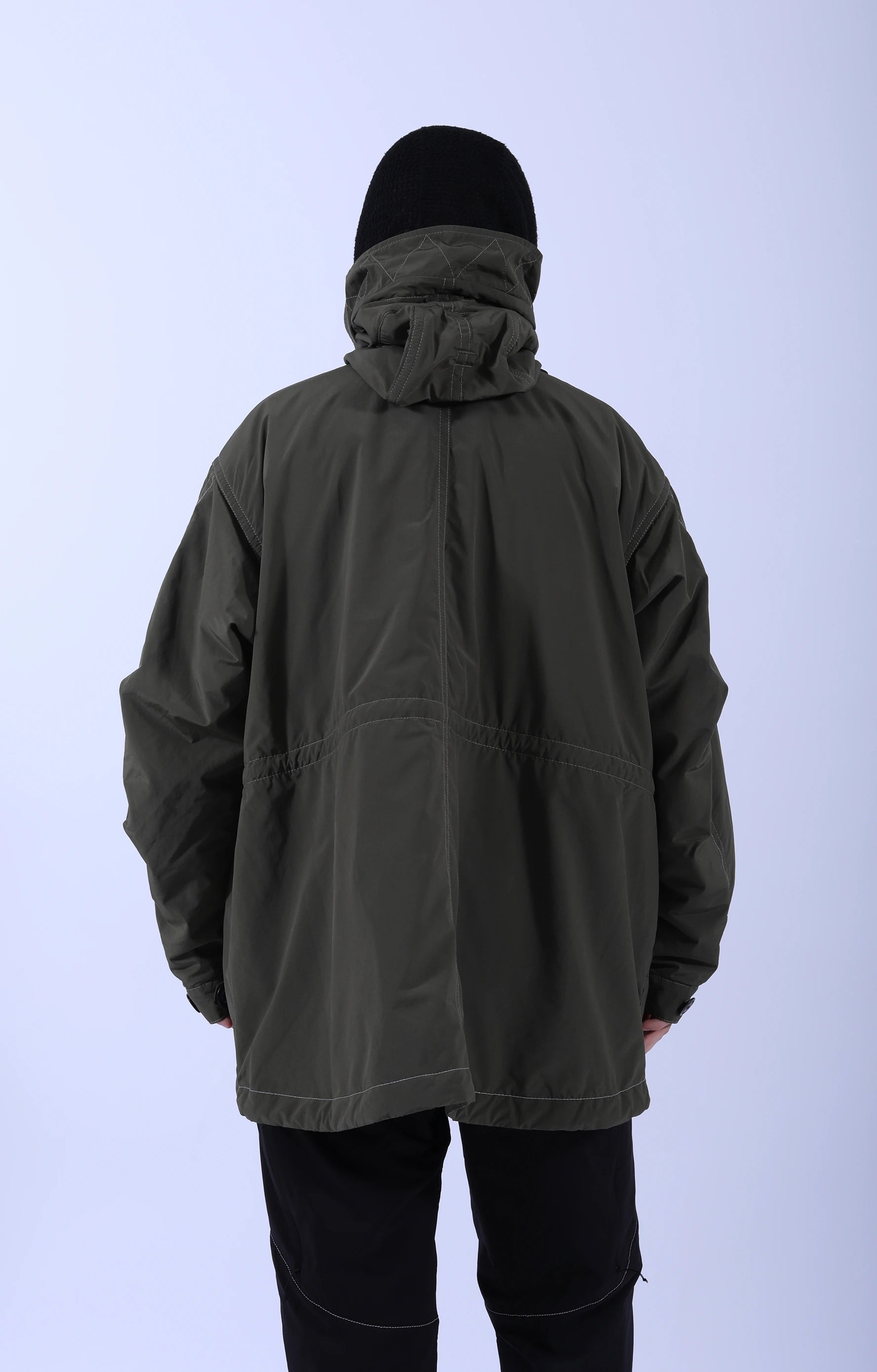 Fishtail Octa Coat Khaki