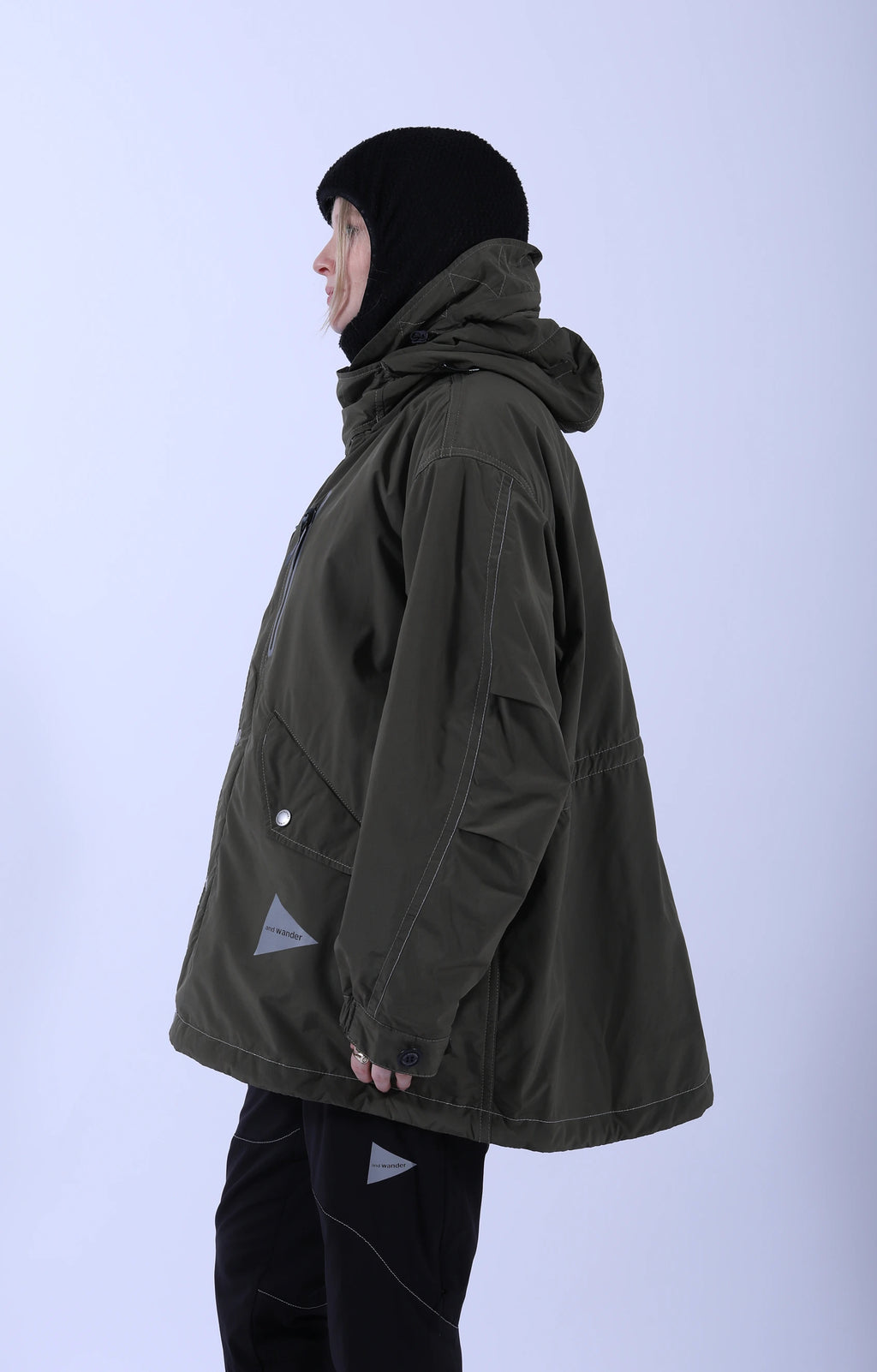 Fishtail Octa Coat Khaki