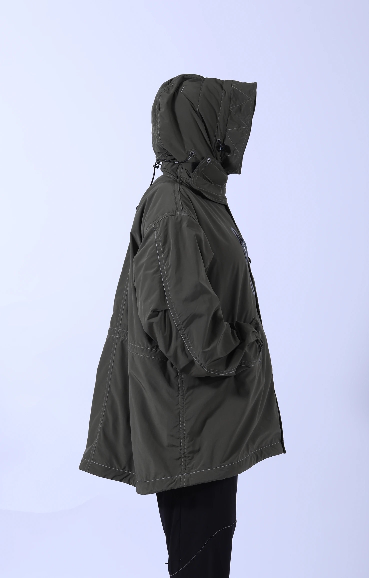 Fishtail Octa Coat Khaki