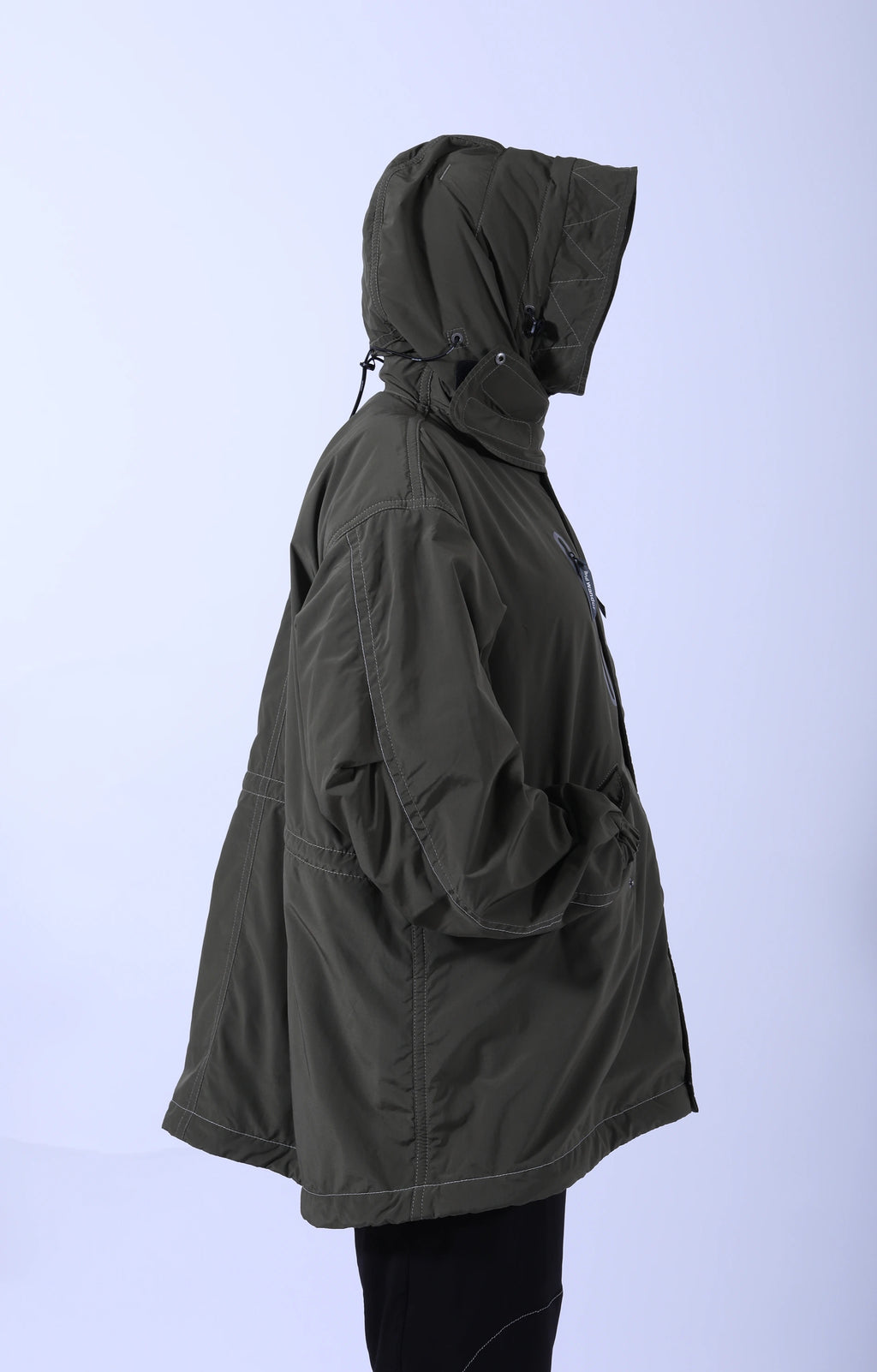 Fishtail Octa Coat Khaki