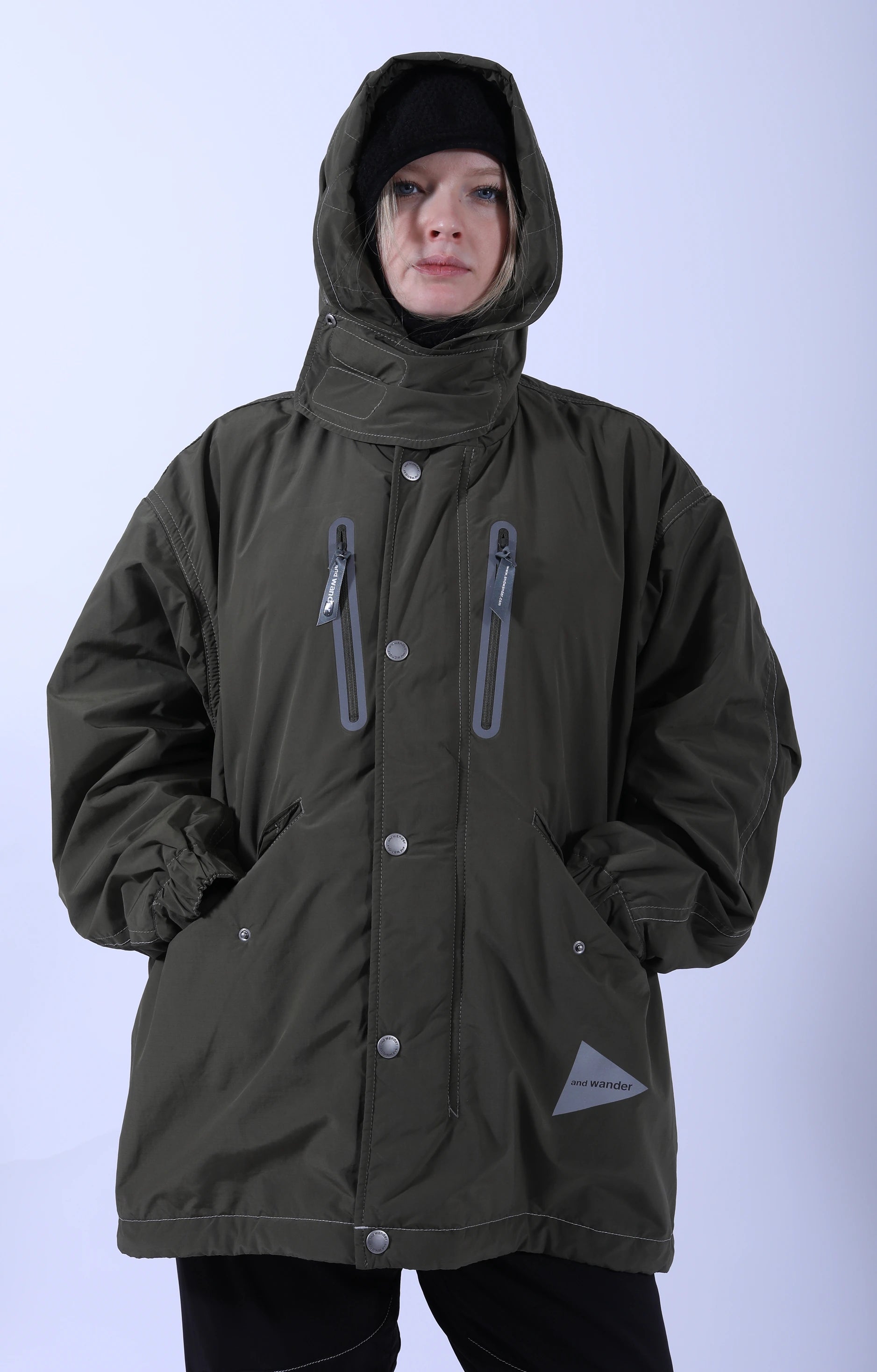 Fishtail Octa Coat Khaki