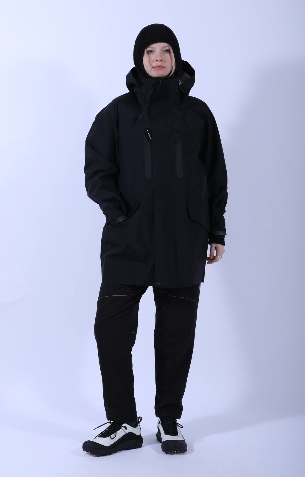 Rain Proof Coat Black