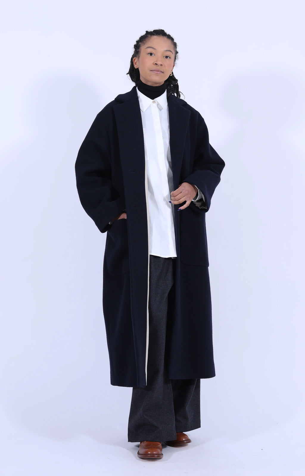 Dark Navy Coat