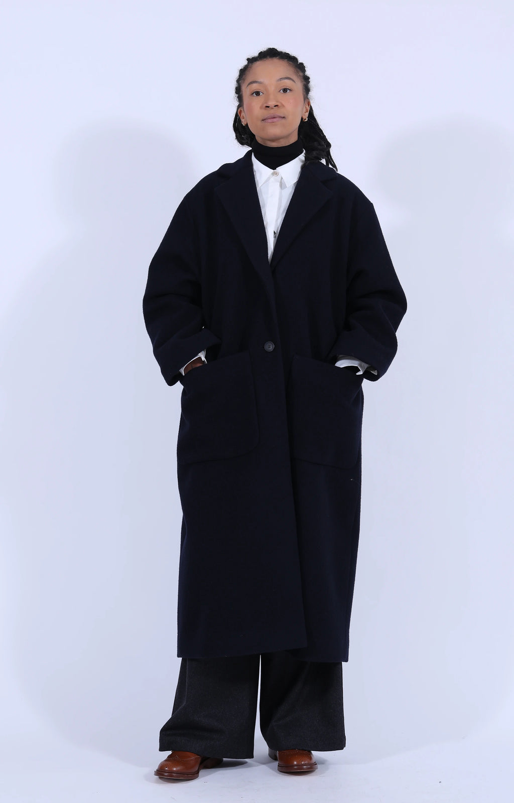 Dark Navy Coat