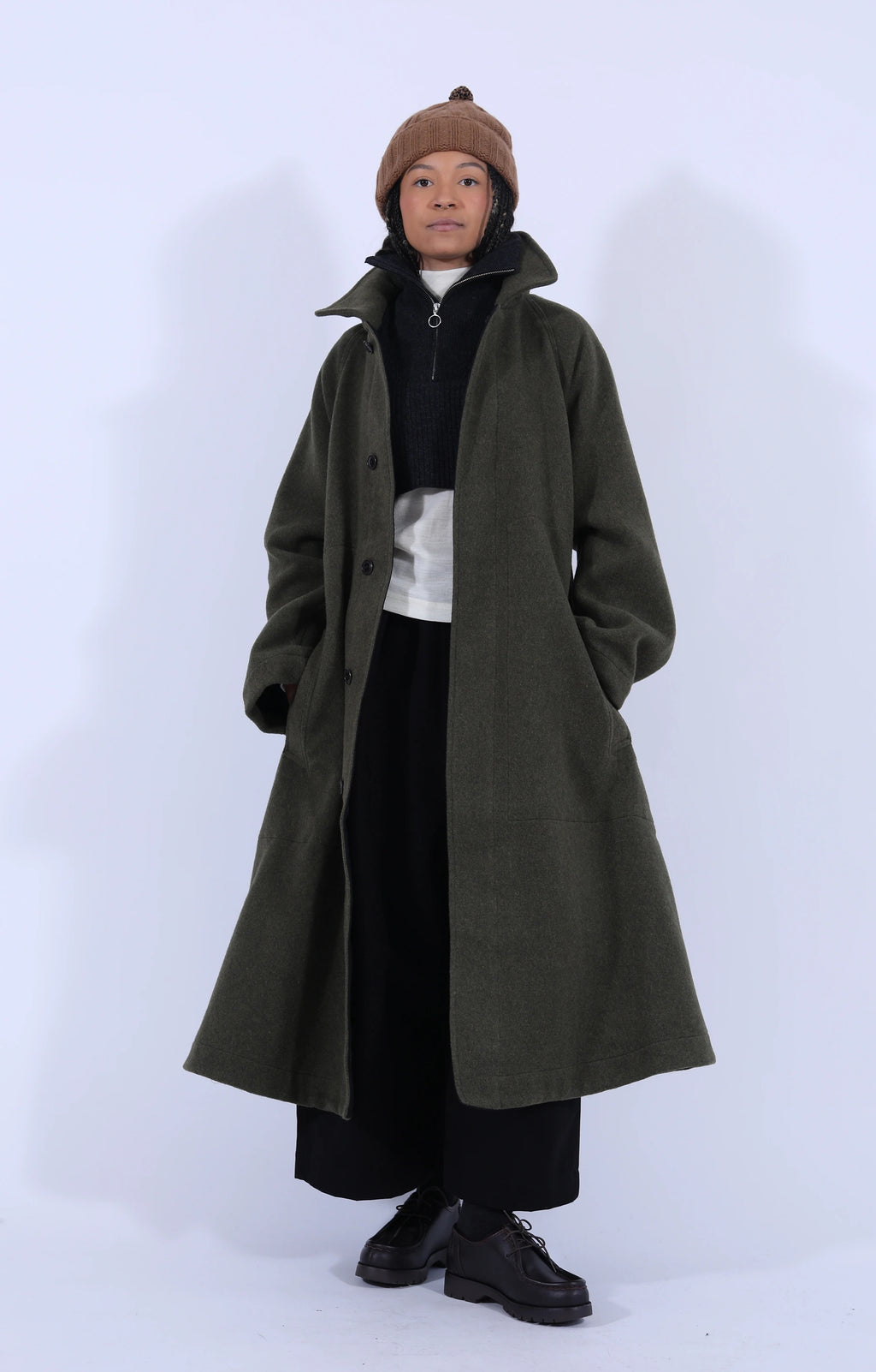 Military Trench Avocado