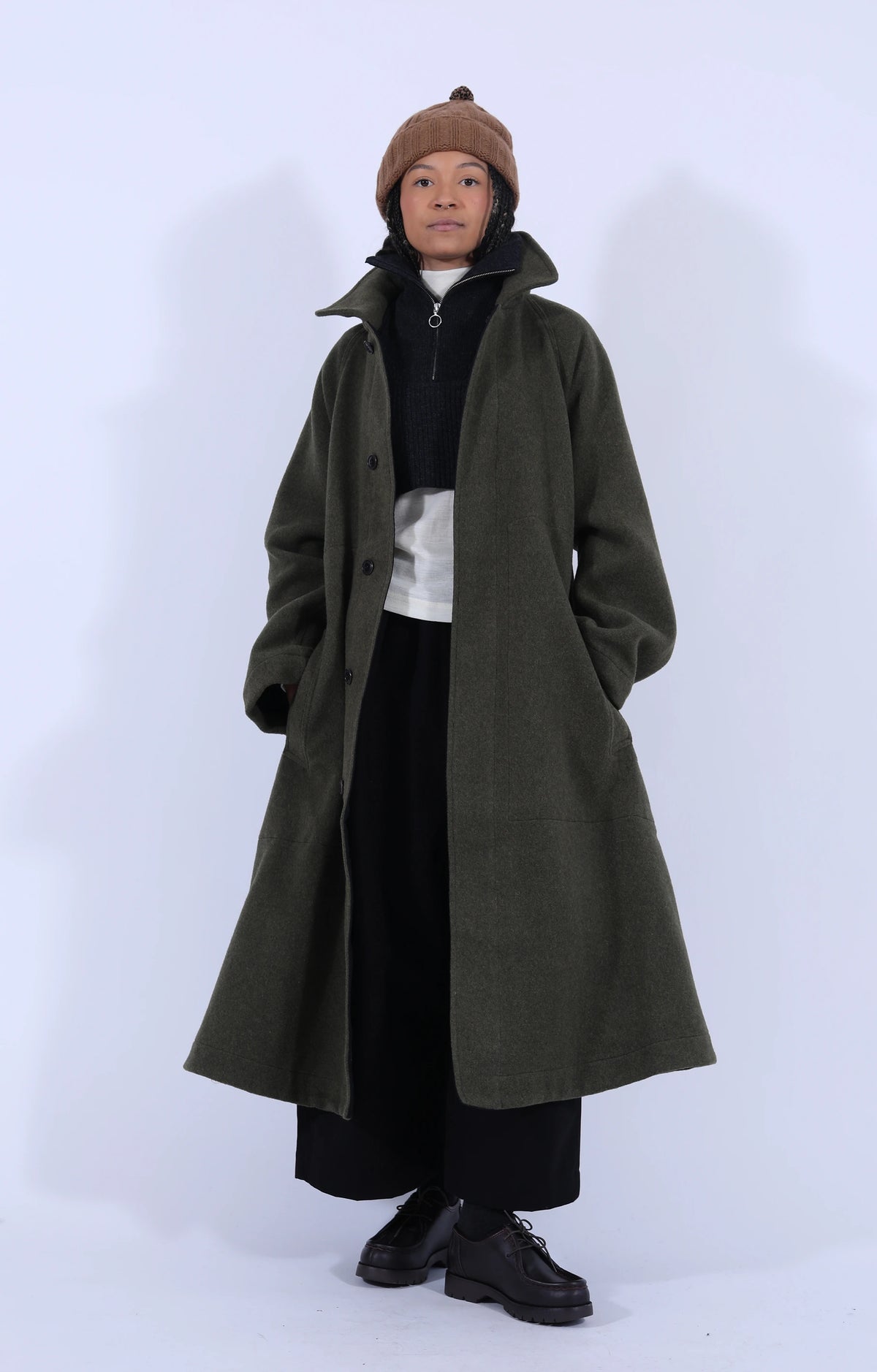 Military Trench Avocado