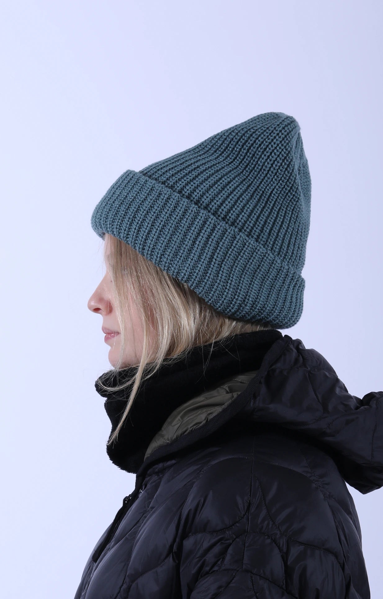 Cozy Chunky Beanie Cadet Blue