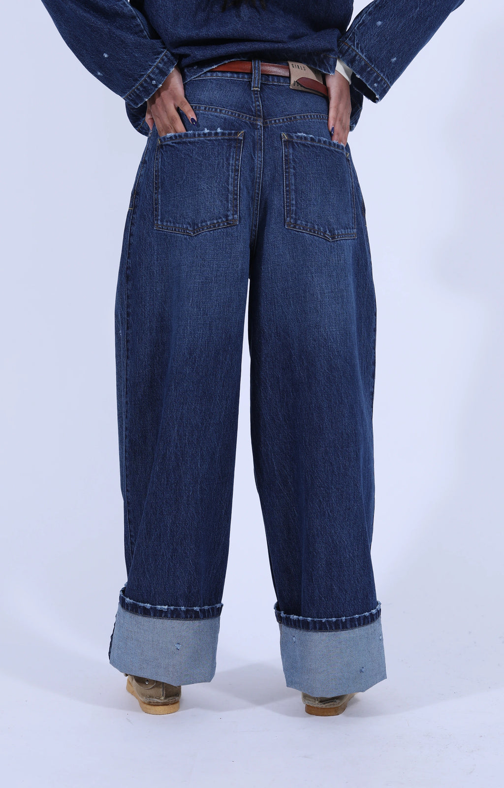 Janet Denim Erosion Blue
