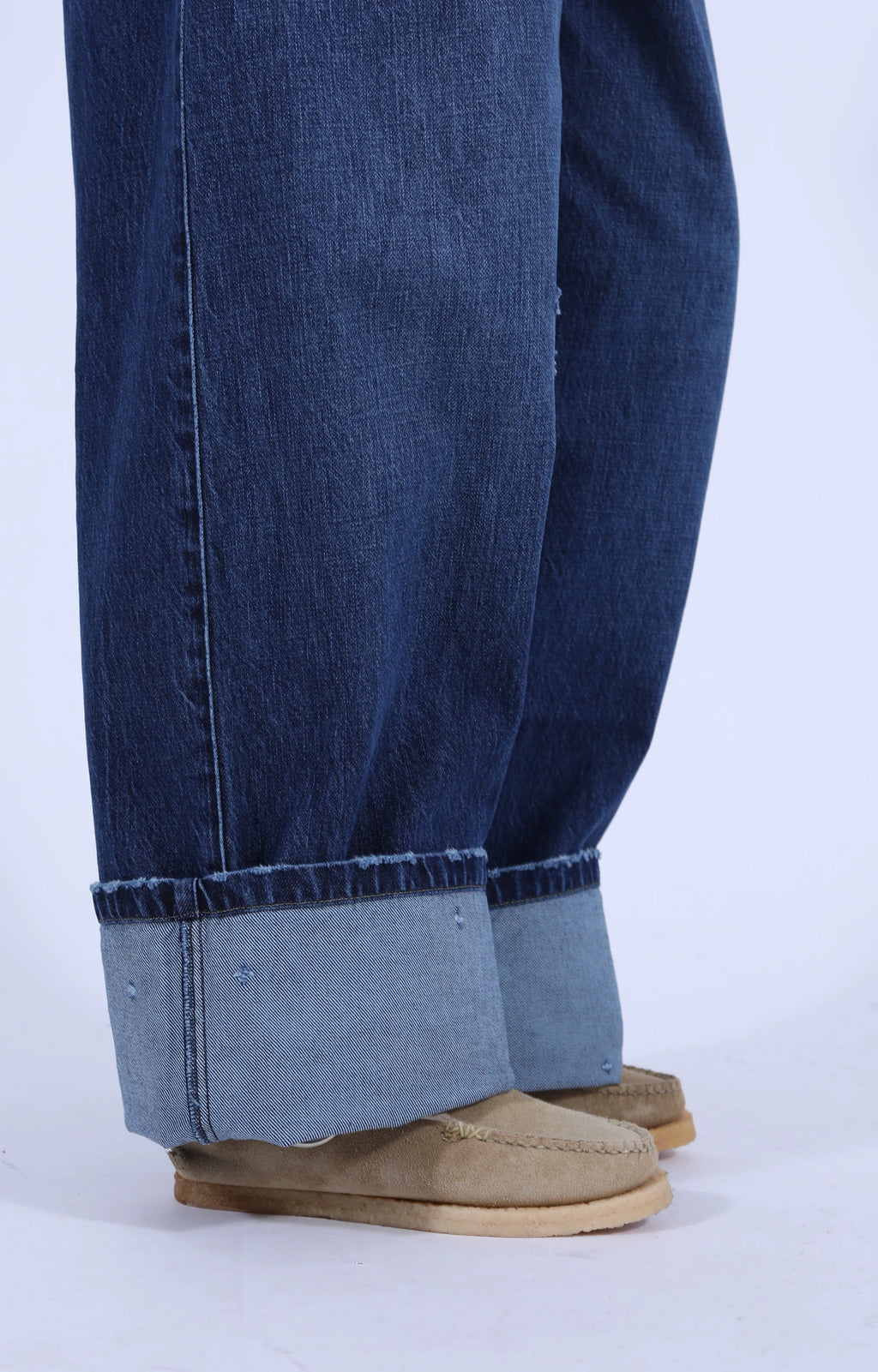 Janet Denim Erosion Blue