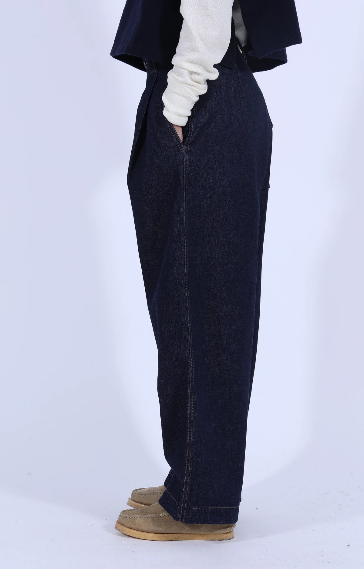 British Worker Carpenter Jeans Century Denim Blue