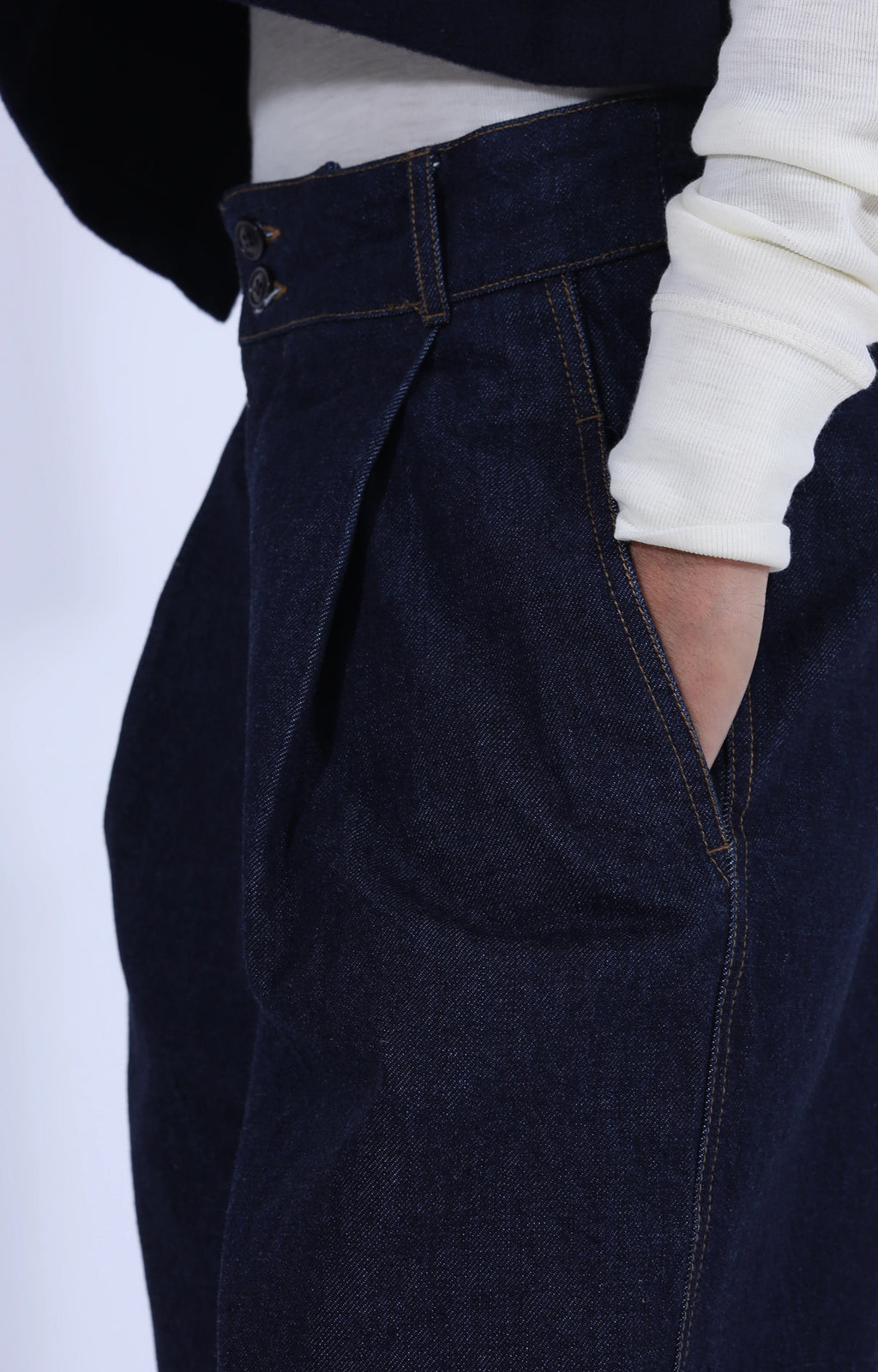 British Worker Carpenter Jeans Century Denim Blue