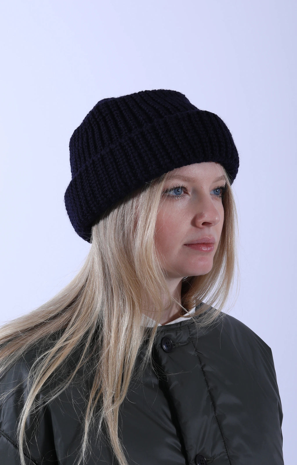 Wool Watch Cap Navy
