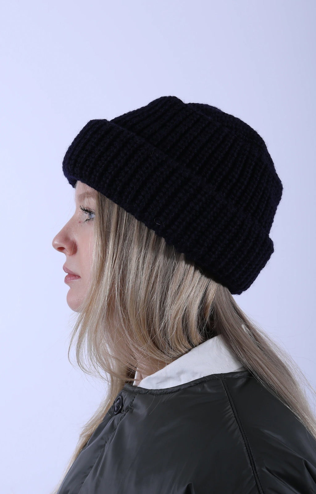 Wool Watch Cap Navy