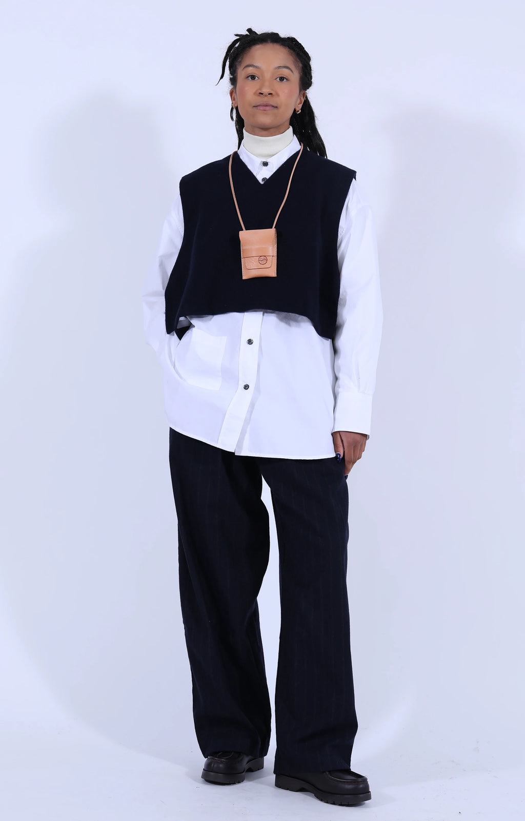 G.O.D Icon Shirt Poplin White