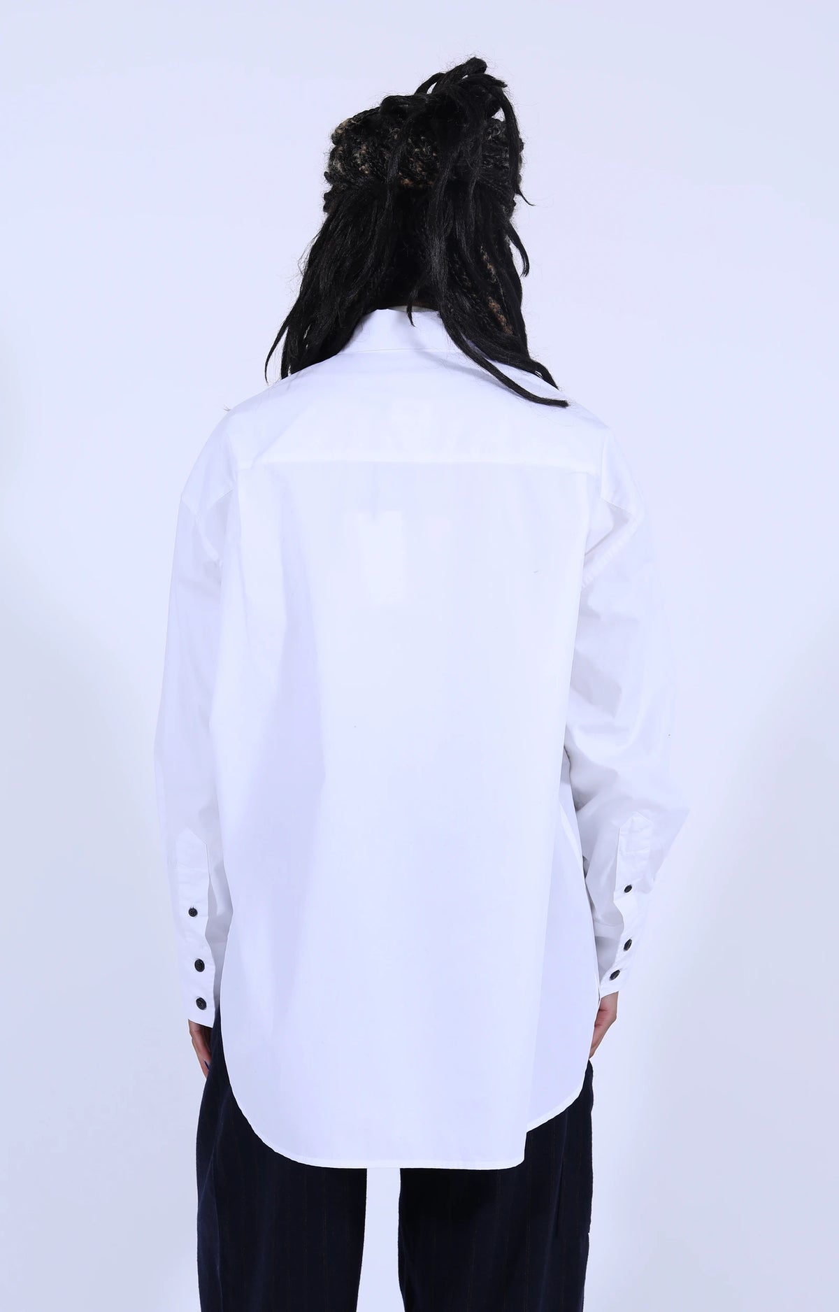 G.O.D Icon Shirt Poplin White