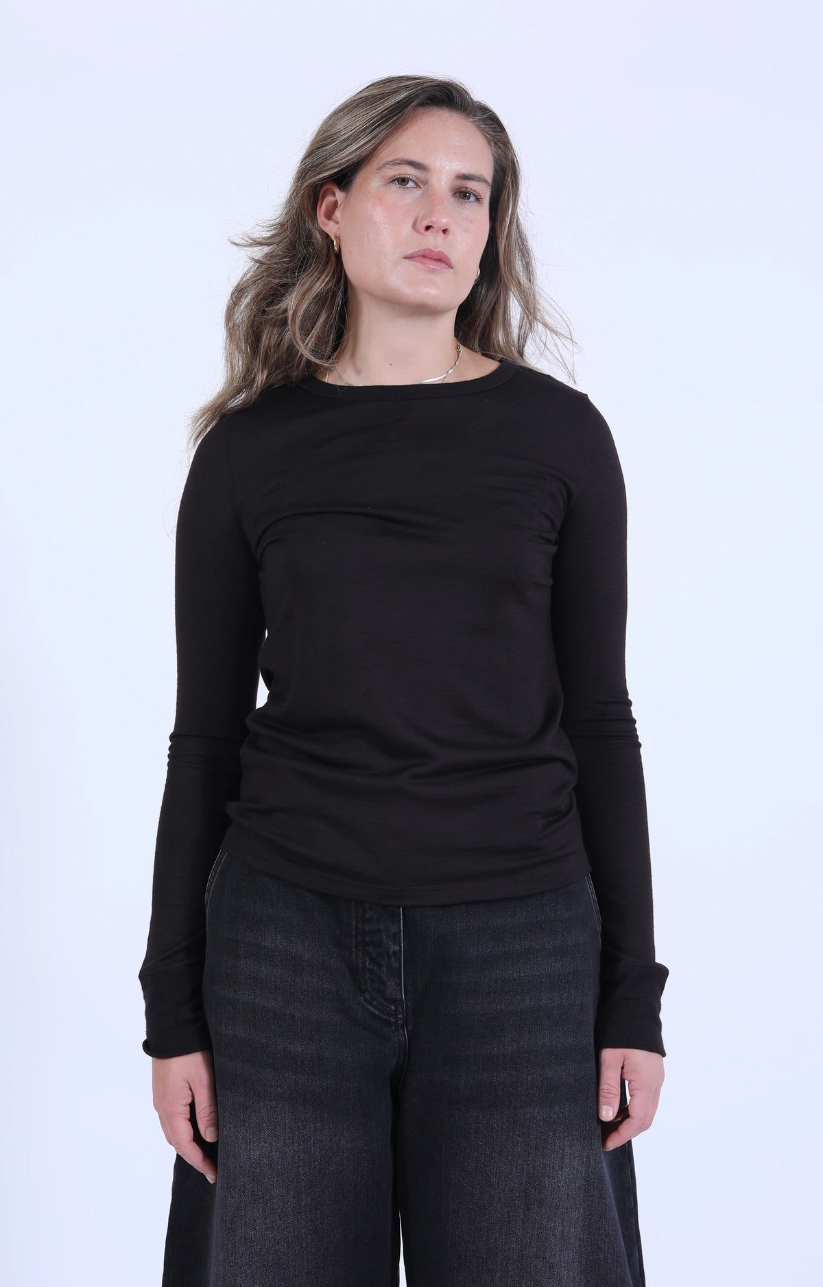 Malin Long Sleeve Black Grape