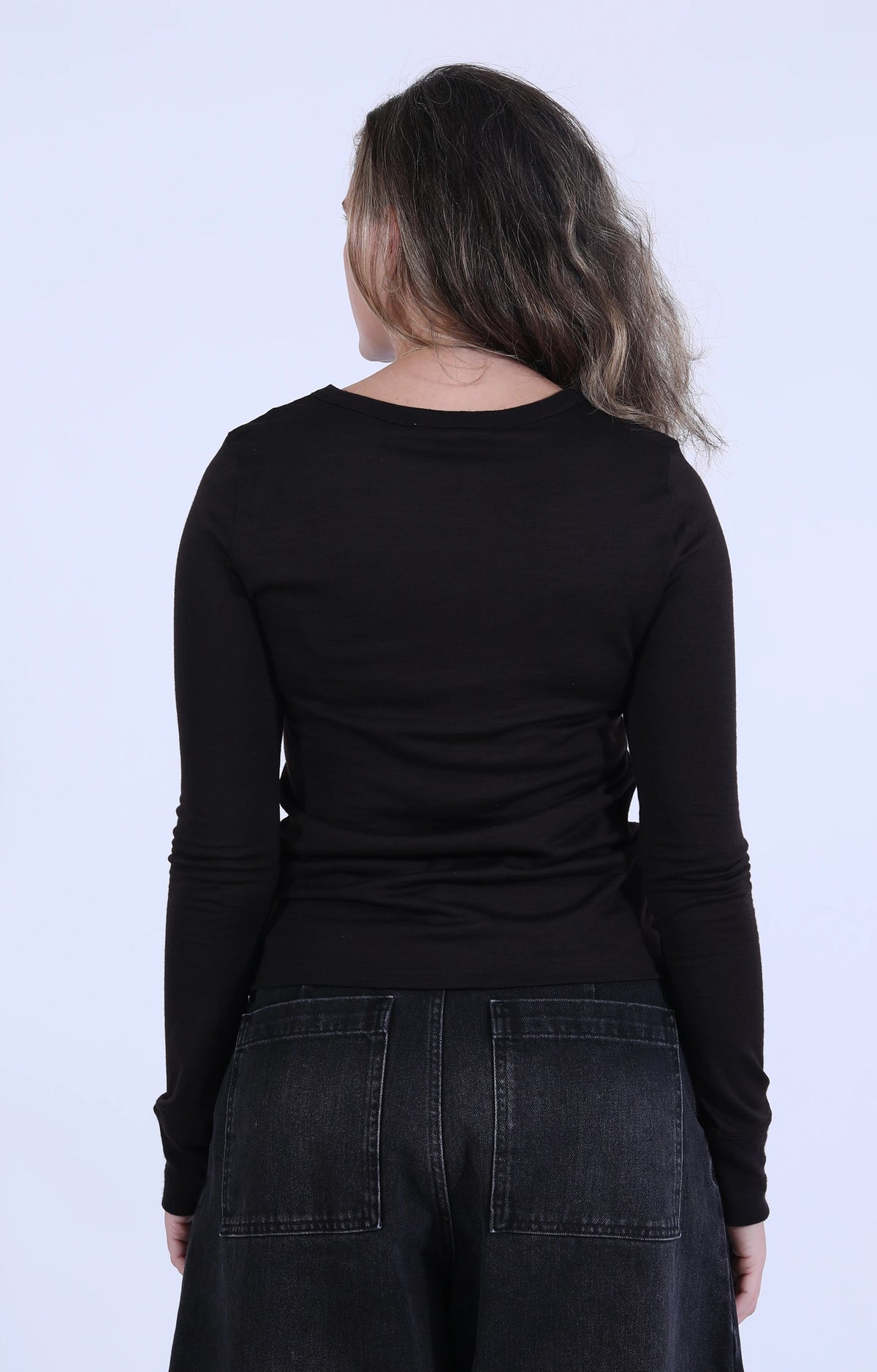 Malin Long Sleeve Black Grape