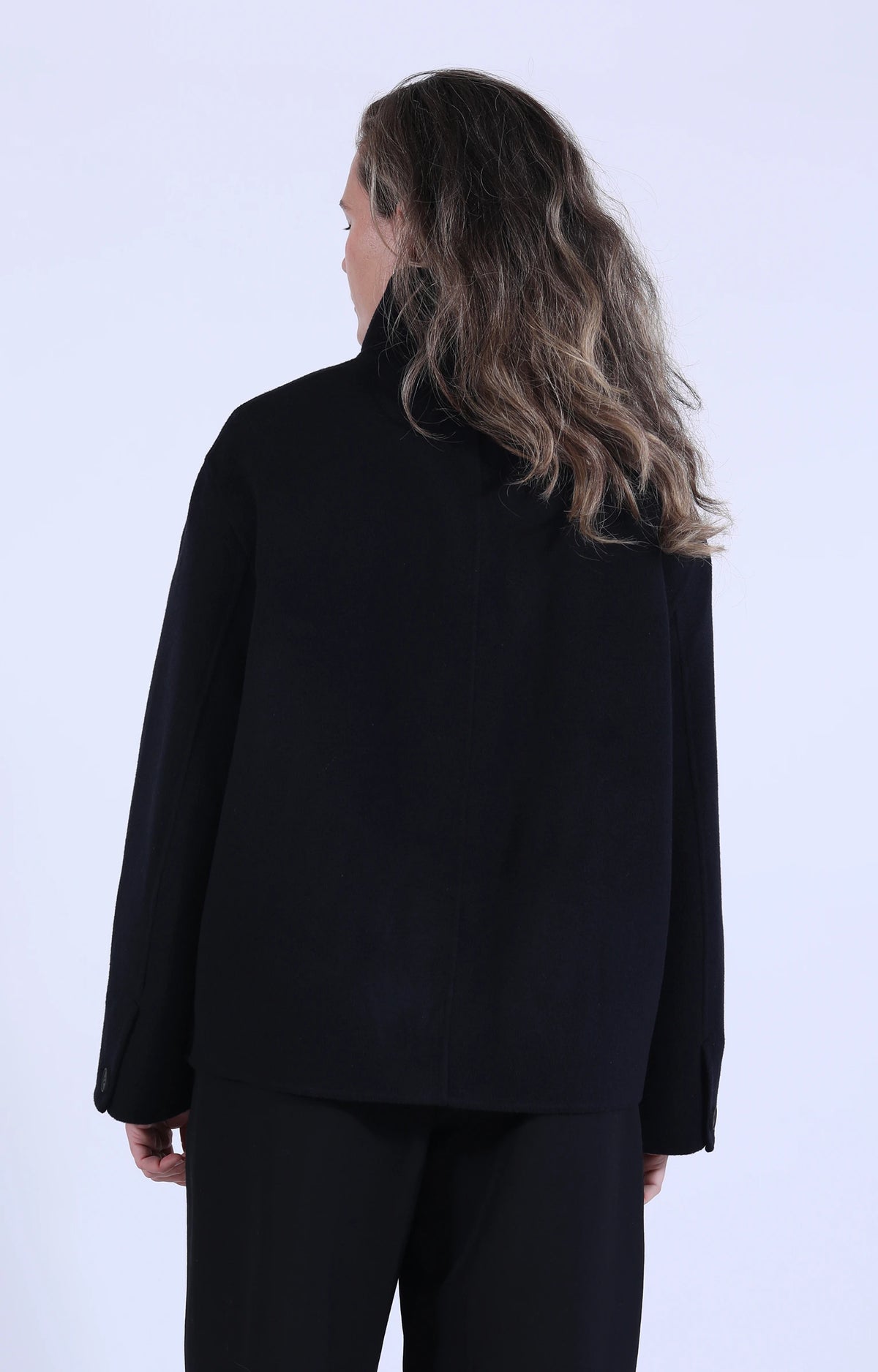 Rhine Double Faced Wool Darkest Navy