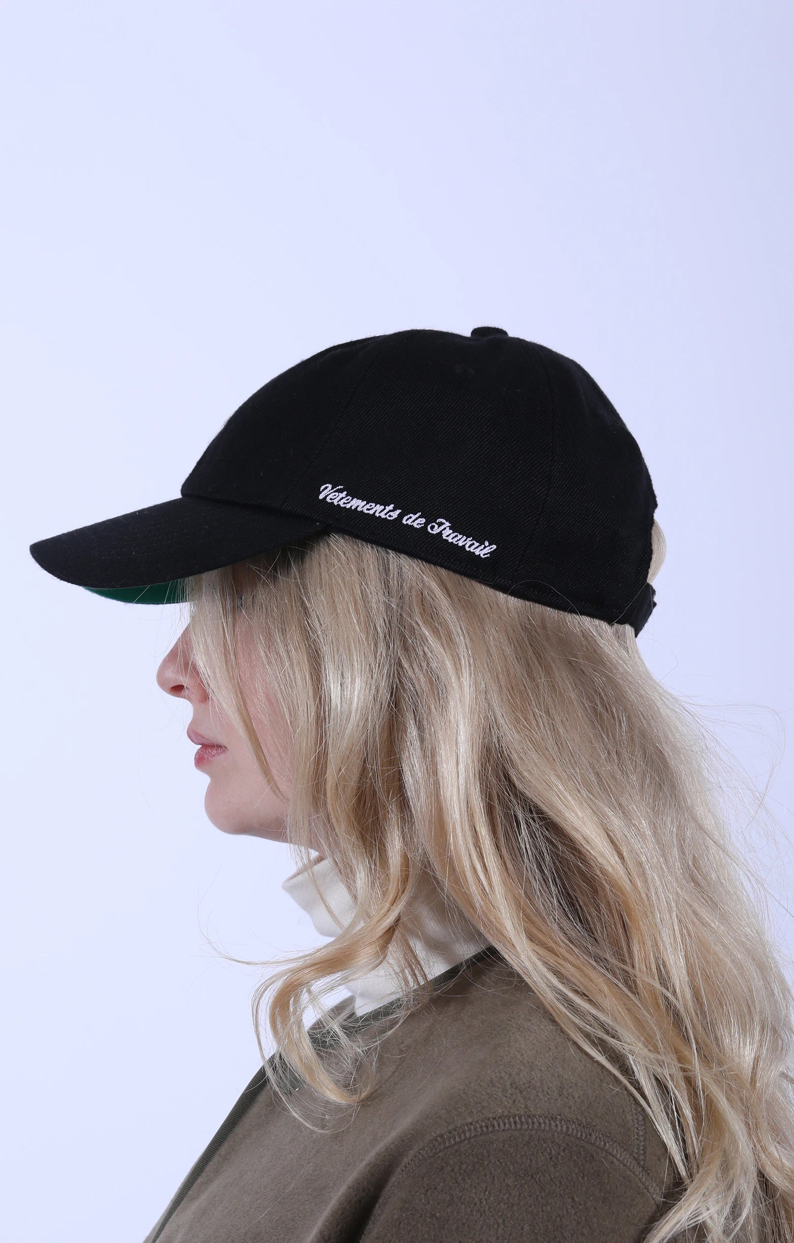6 Panel Cap Black