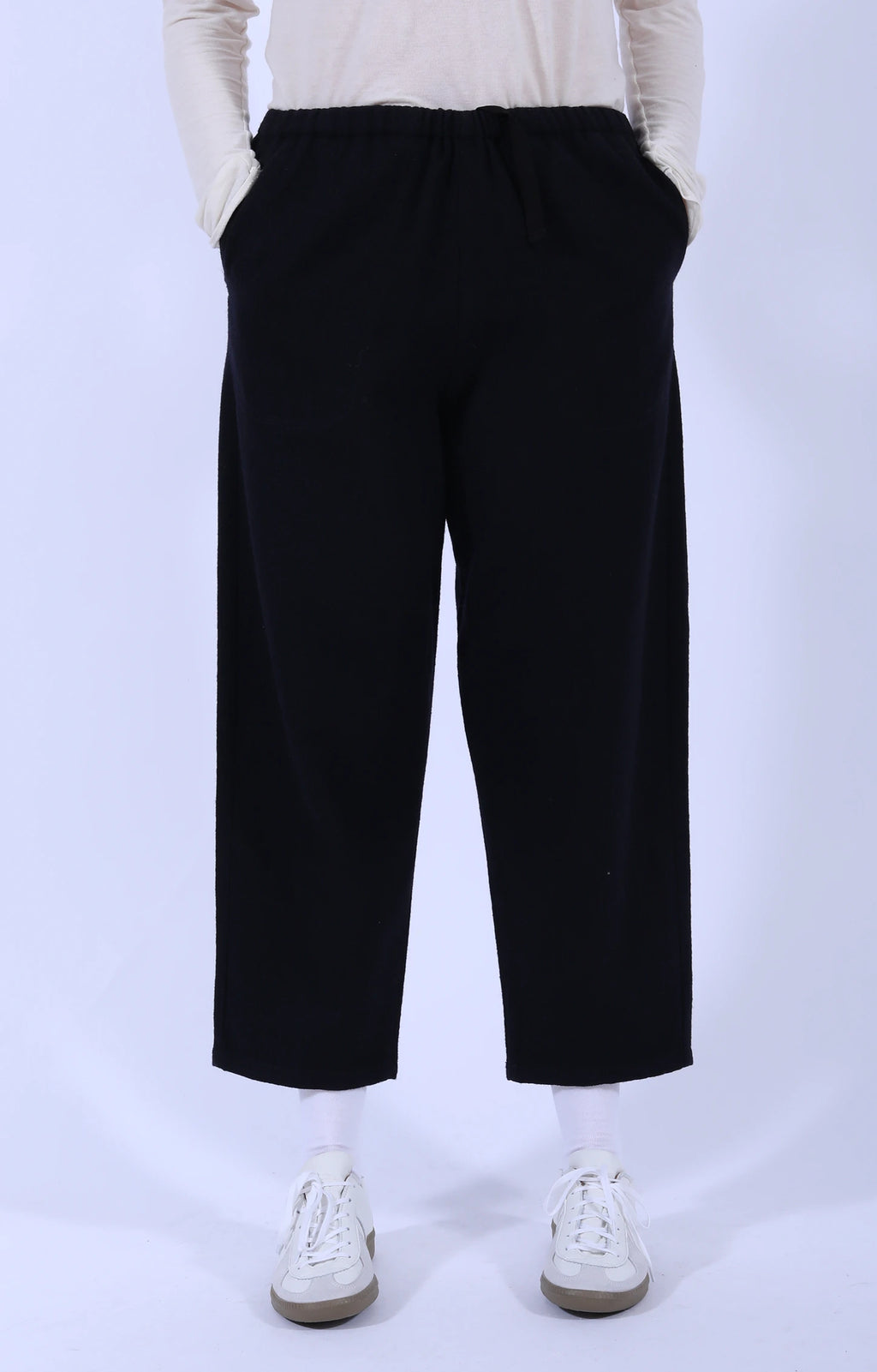Easy Pants Wool Navy