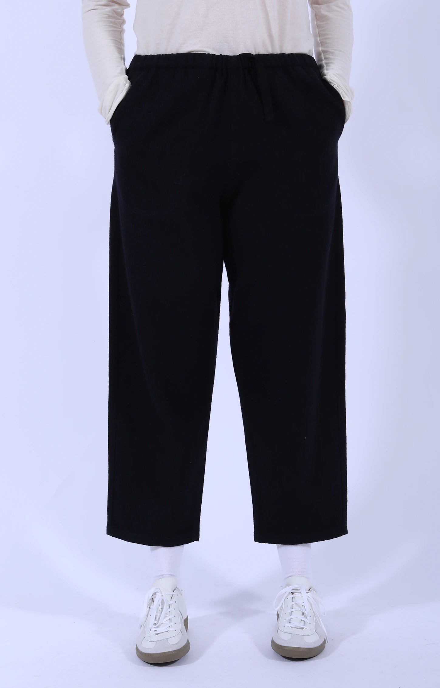 Easy Pants Wool Navy