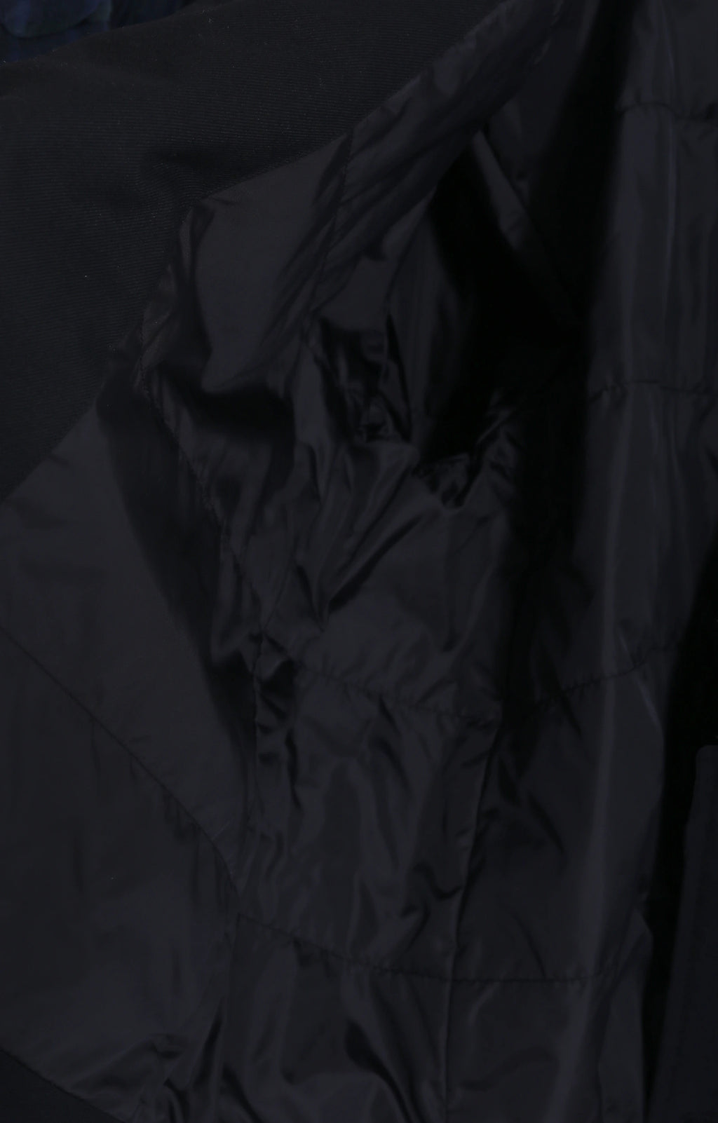 Collarless Wool-Like Jacket Black