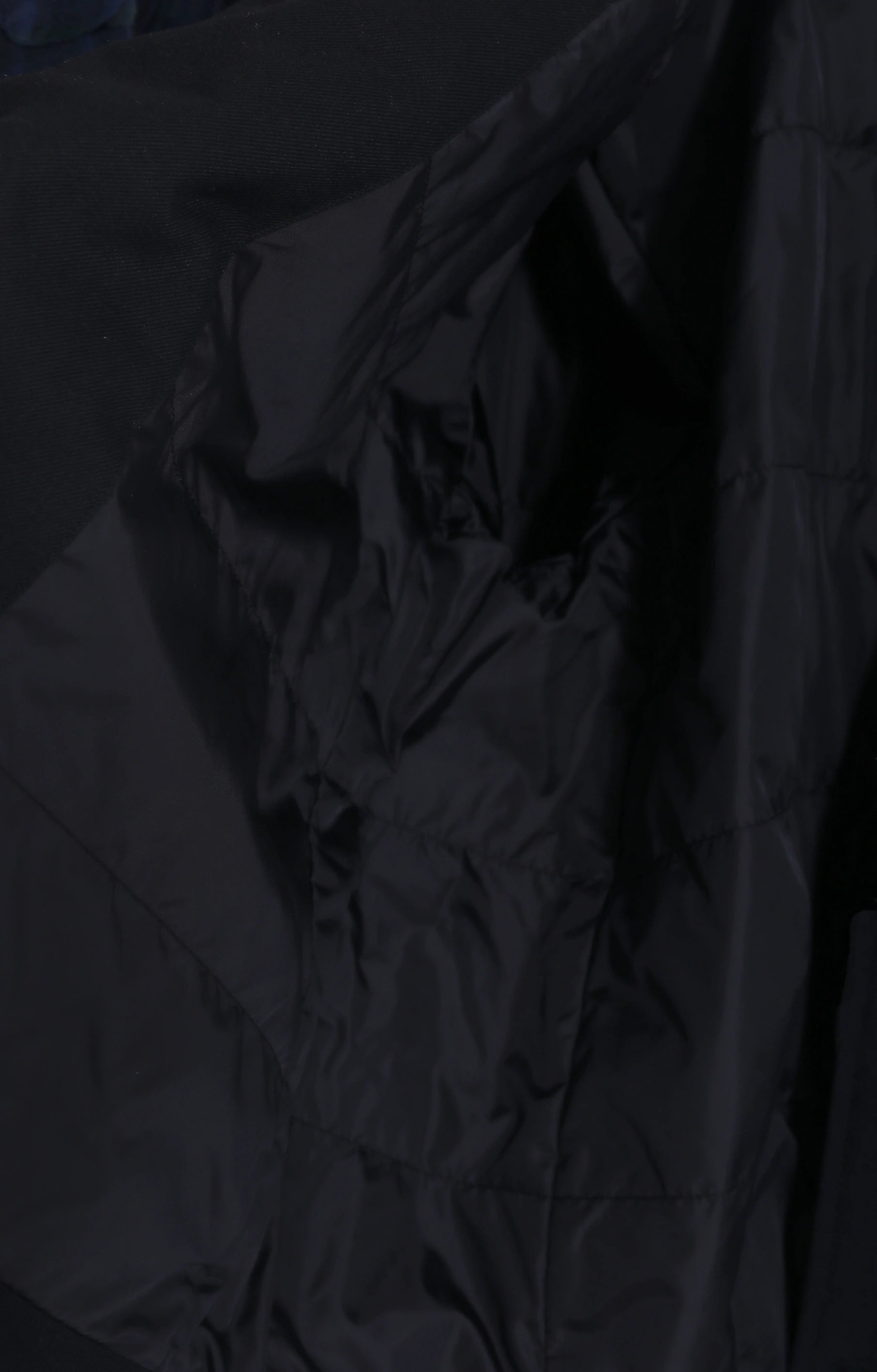 Collarless Wool-Like Jacket Black