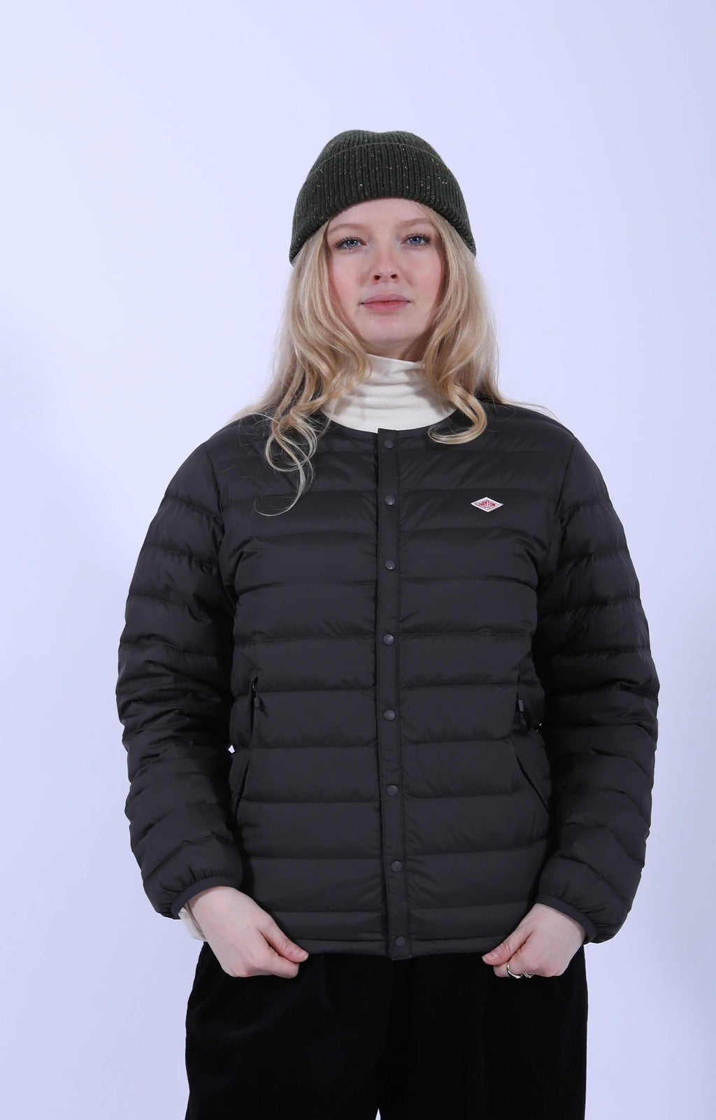 (M) Inner Down Crew Jacket Iron