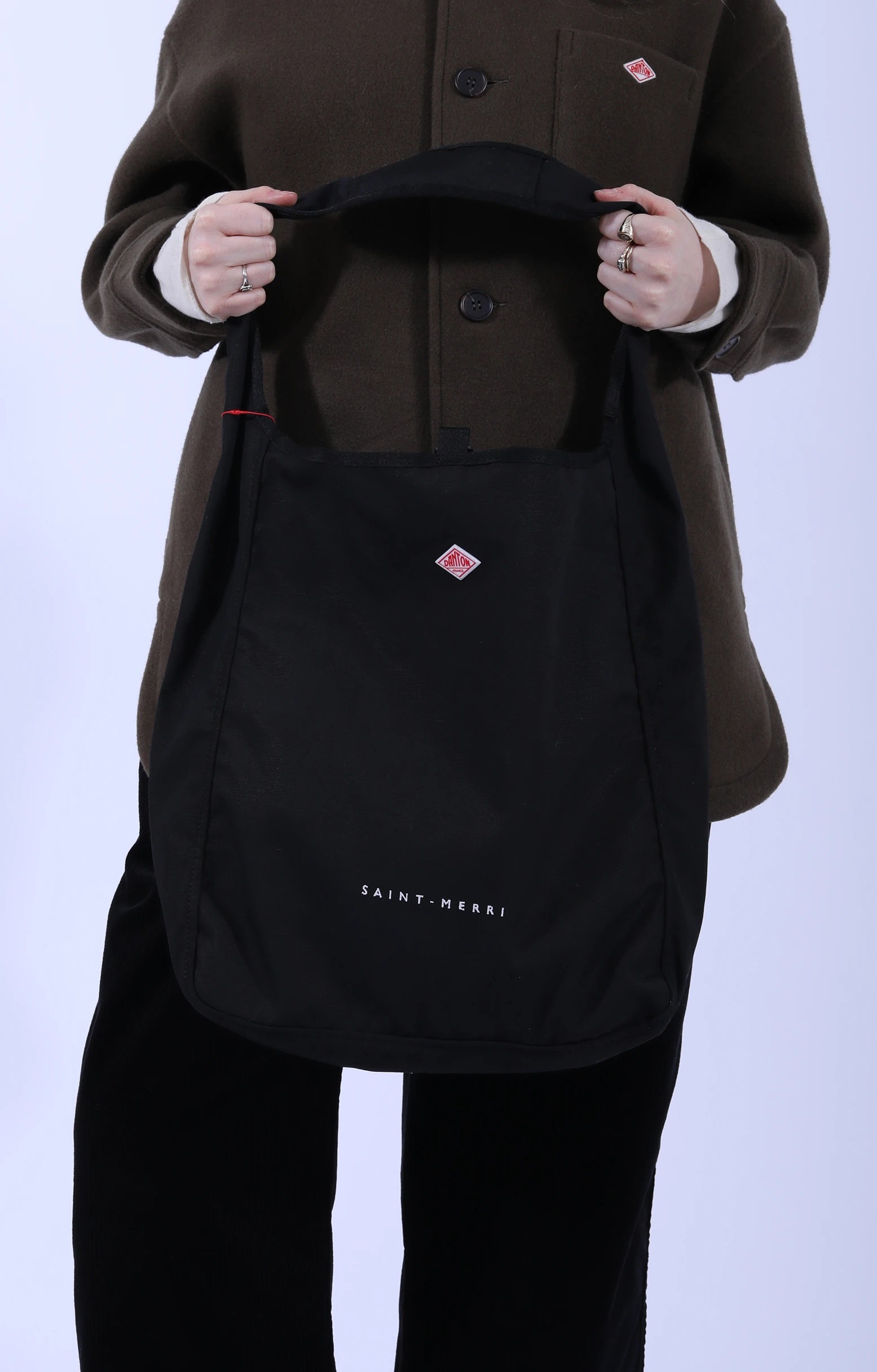 Saint-Merri Canvas Tote Black