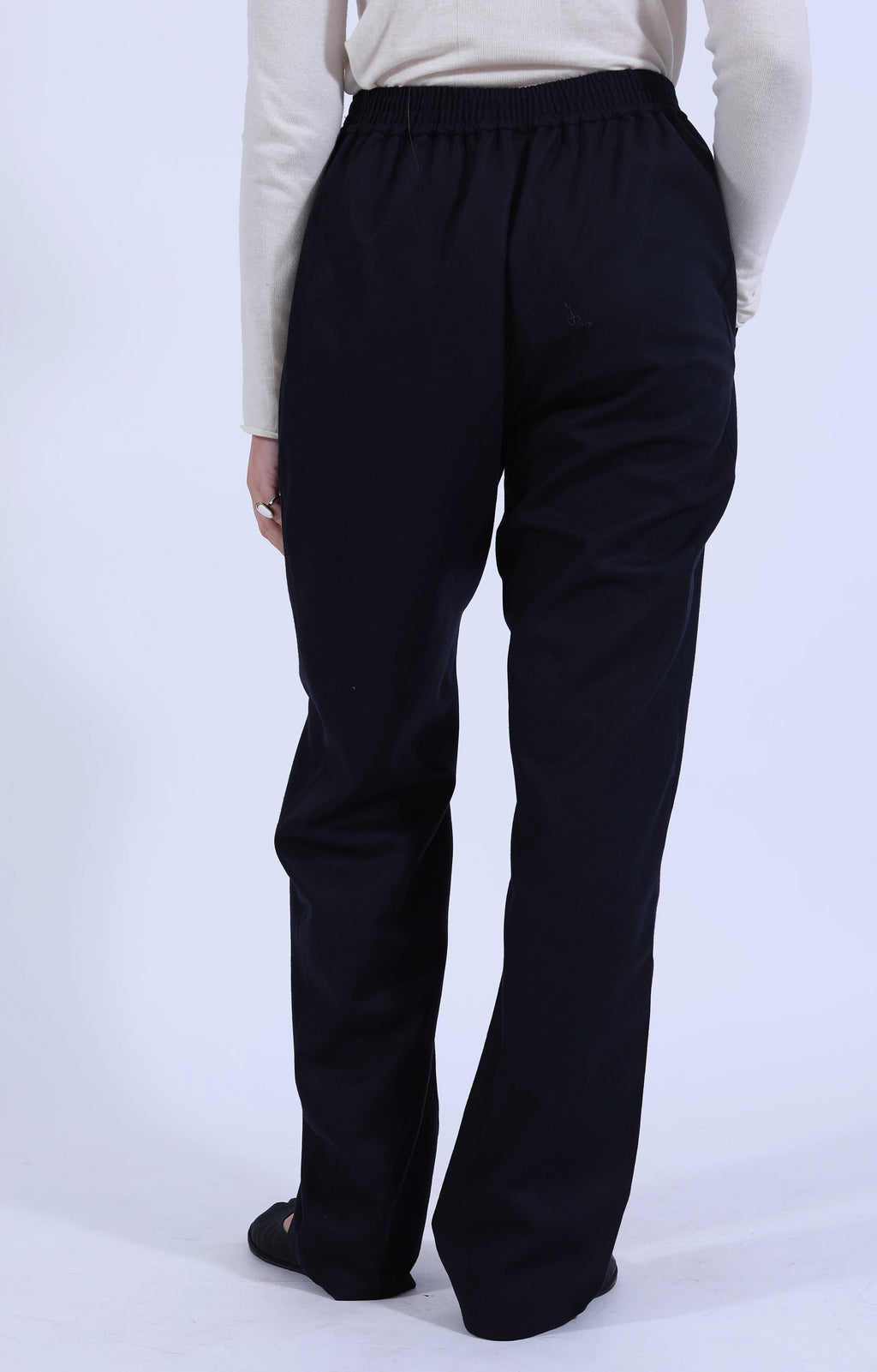 Pant X Navy Wool