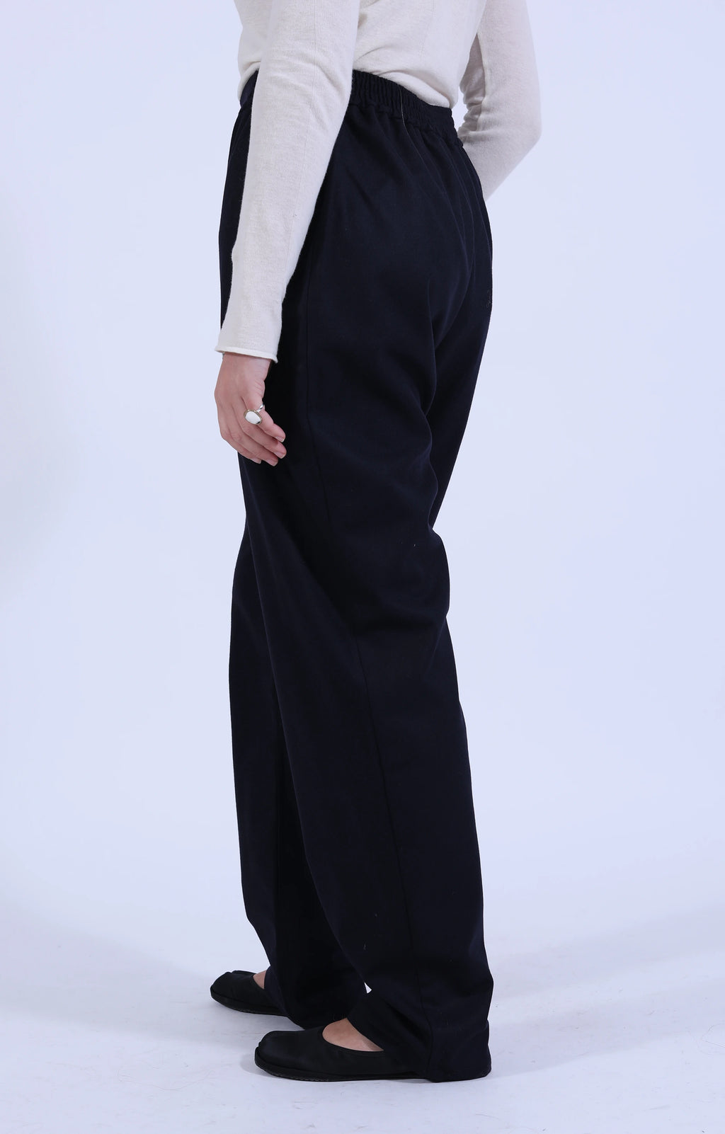 Pant X Navy Wool