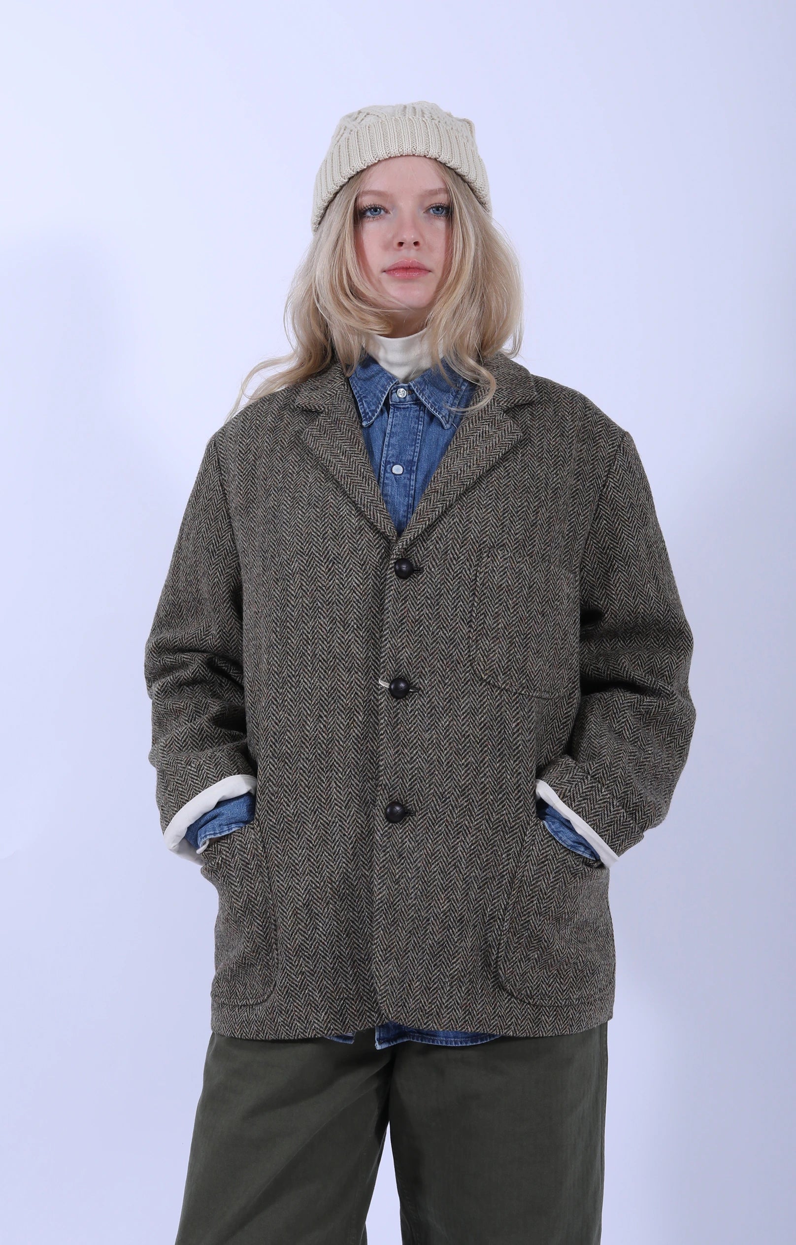 Denim Western Shirt Used Wash