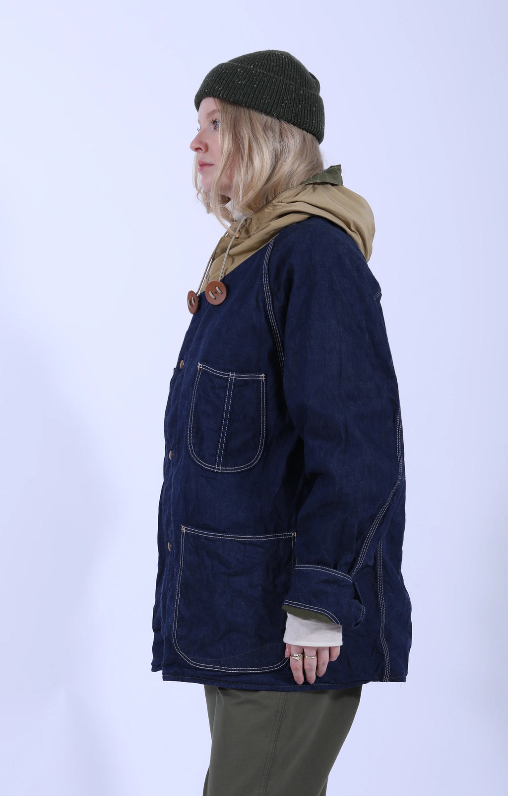 60/40 Cloth Hooded Coverall One Wash
