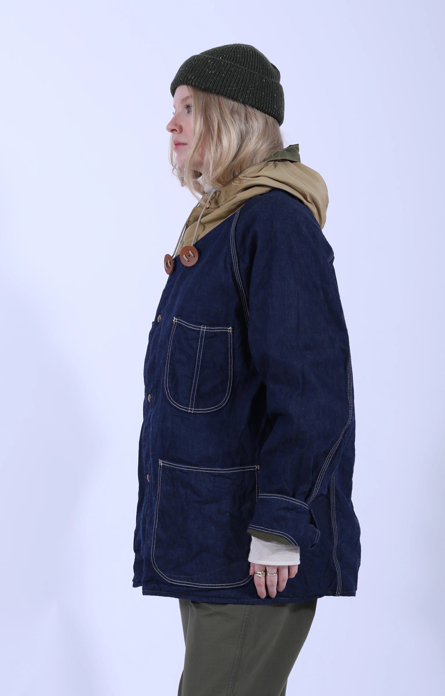 60/40 Cloth Hooded Coverall One Wash