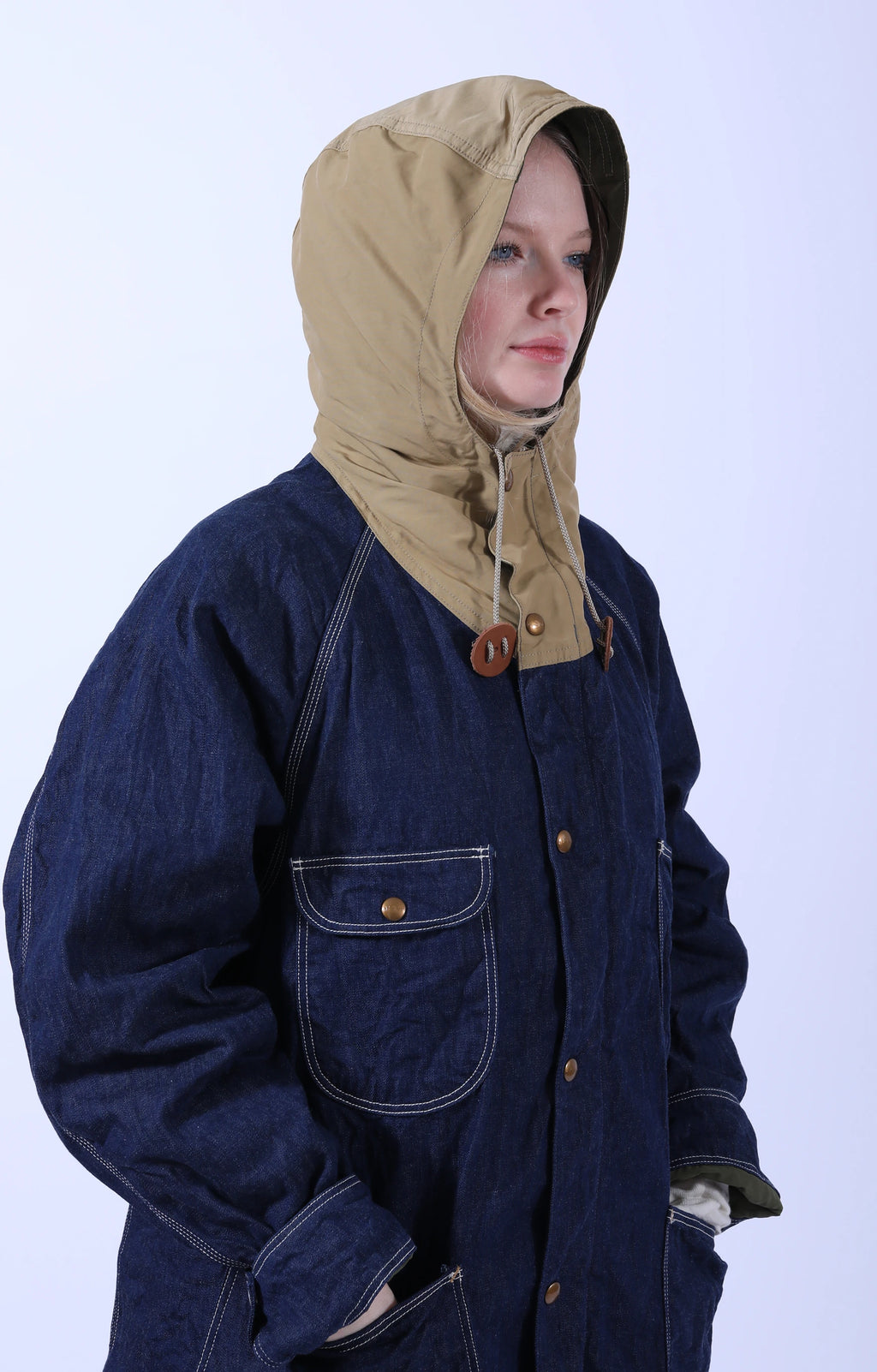 60/40 Cloth Hooded Coverall One Wash